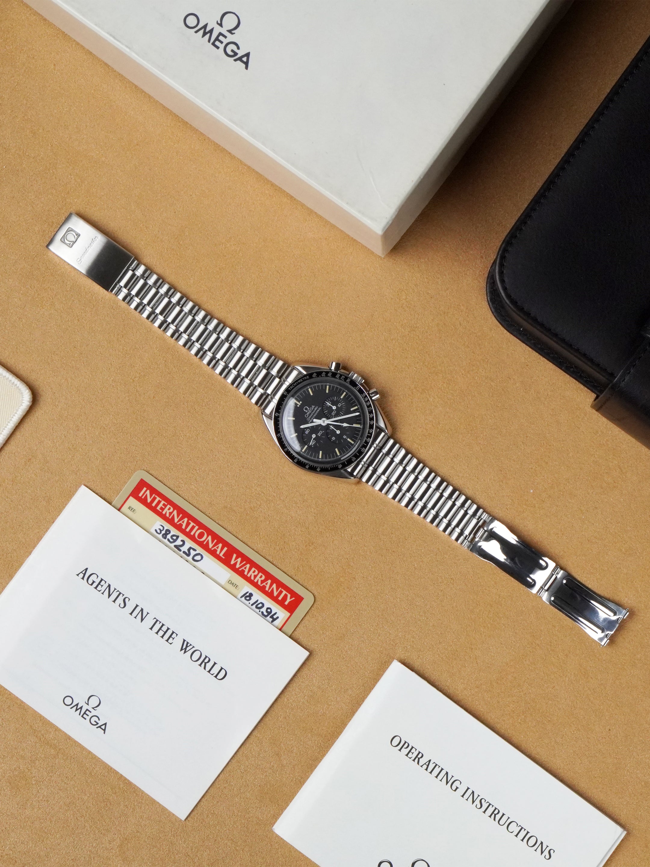 Omega Speedmaster Professional Moonwatch "Apollo XI 25th Anniversary" 3892.50 - 345.0808 - Full Set (1994)