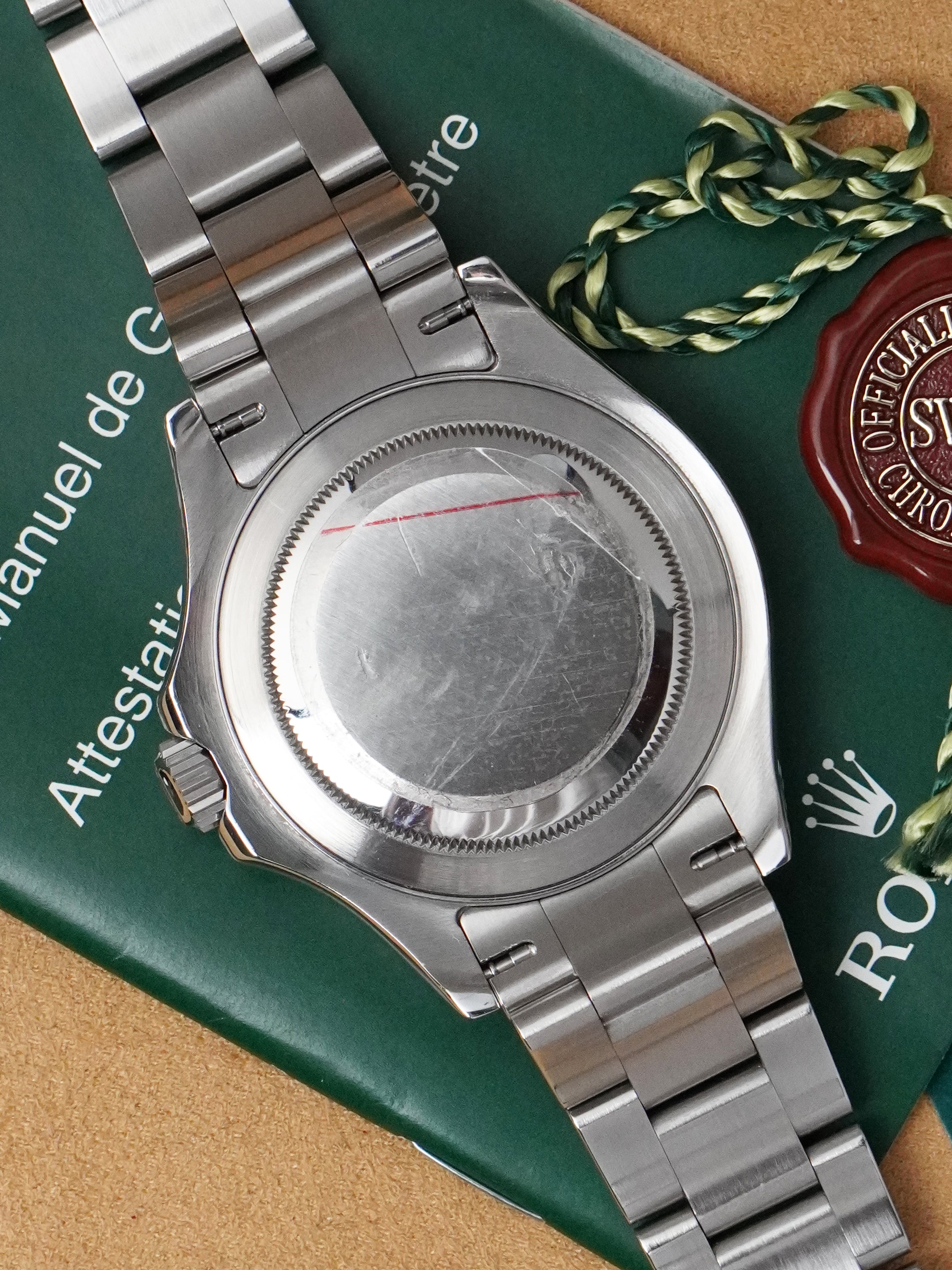 Rolex Yacht-Master 40 "Rolesium" 16622 - SS/Platinum, Platinum Dial, Automatic (2004)