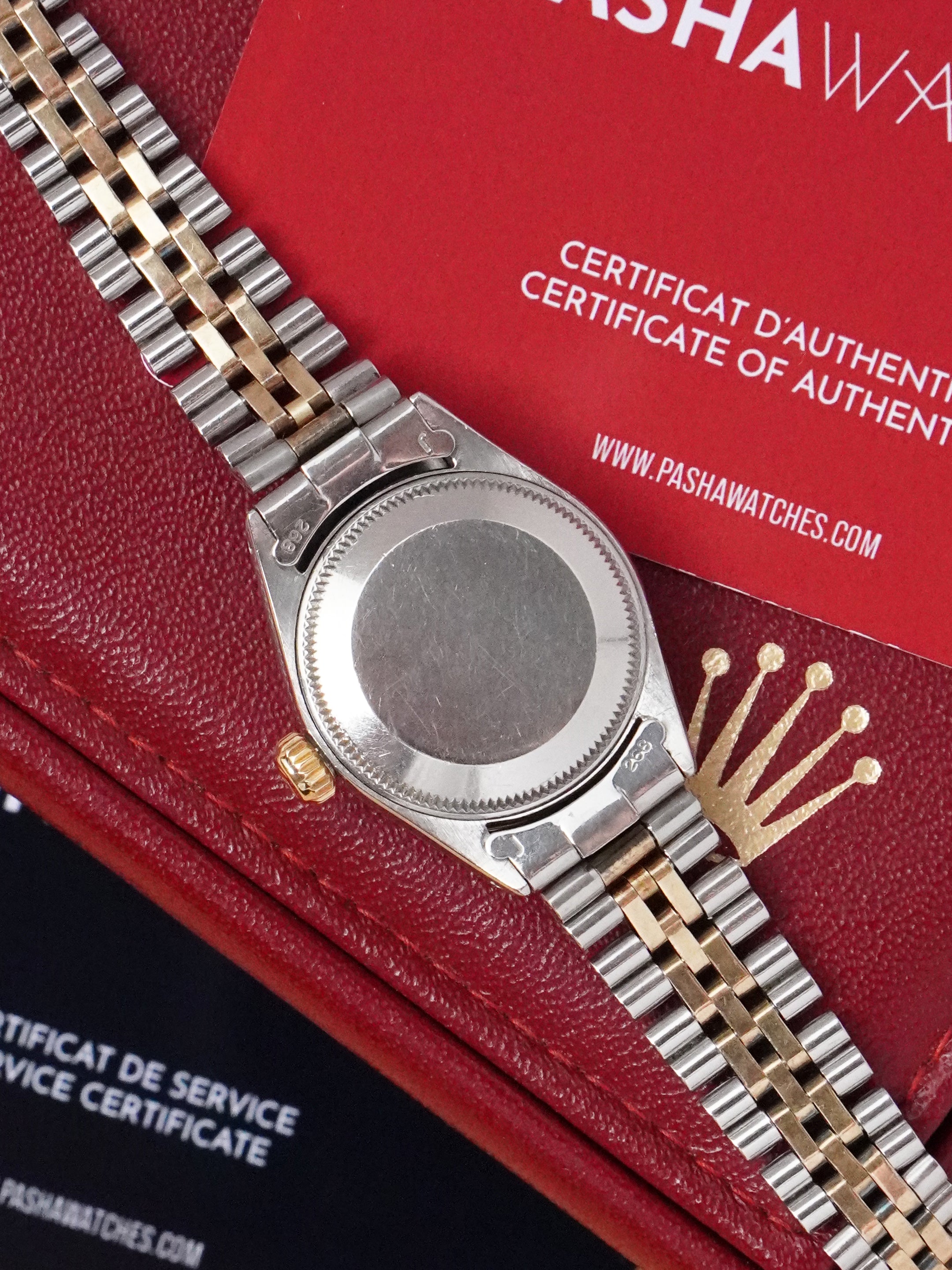 Rolex Oyster Perpetual Lady Date 6916 - Two-Tone, Cream Dial, Automatic, Box (1972)