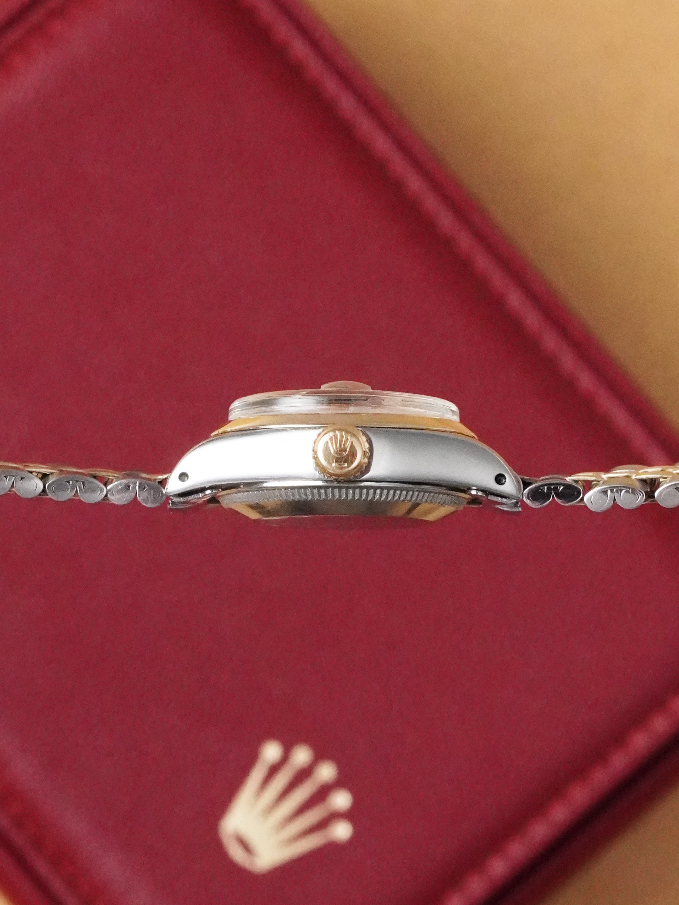 Rolex Oyster Perpetual Lady Date 6916 - Two-Tone, Cream Dial, Automatic, Box (1972)