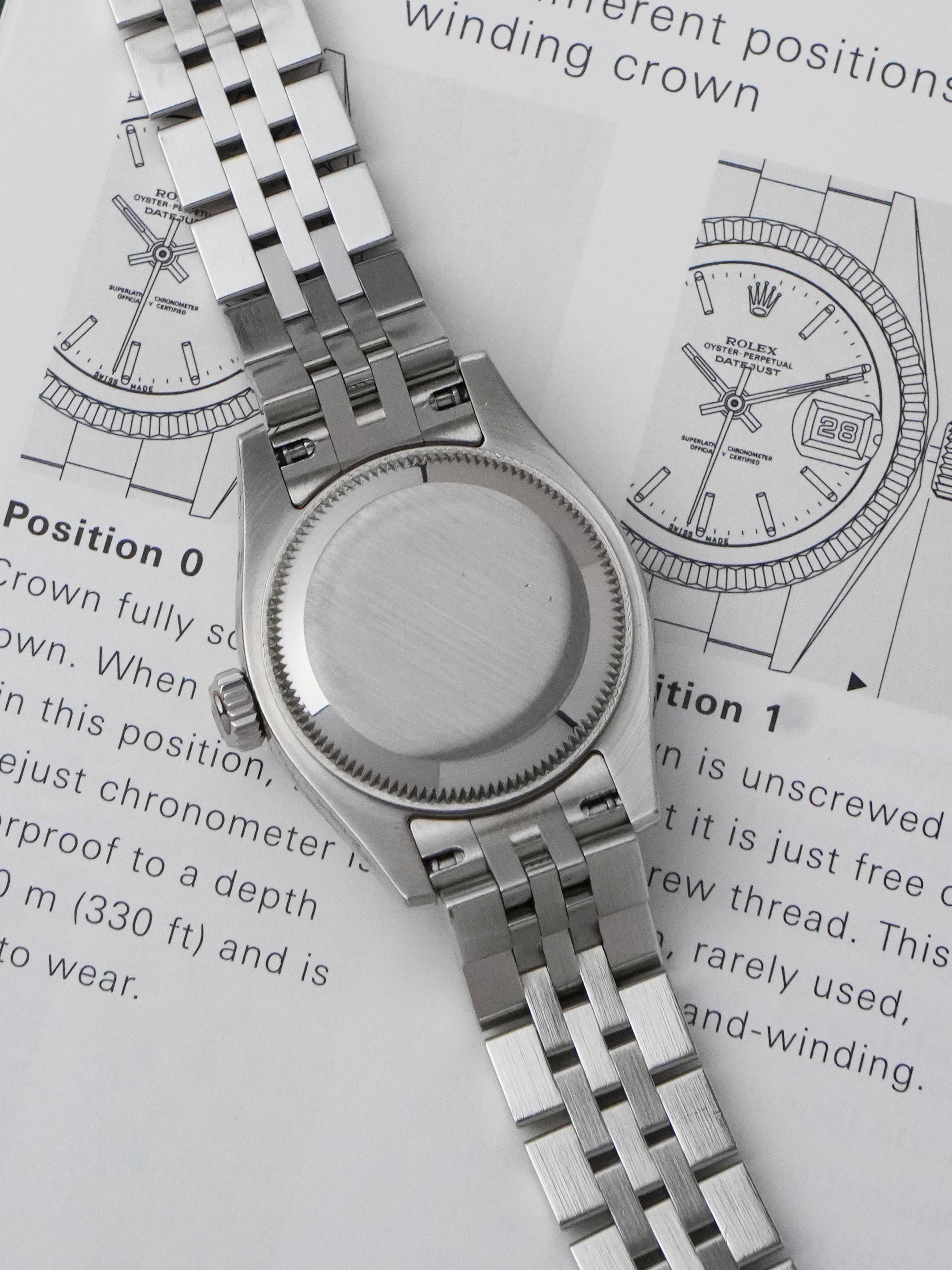 Rolex Lady-Datejust 26mm 179174 - 18k WG/Stainless Steel, Silver Dial, Automatic, Box (2005)