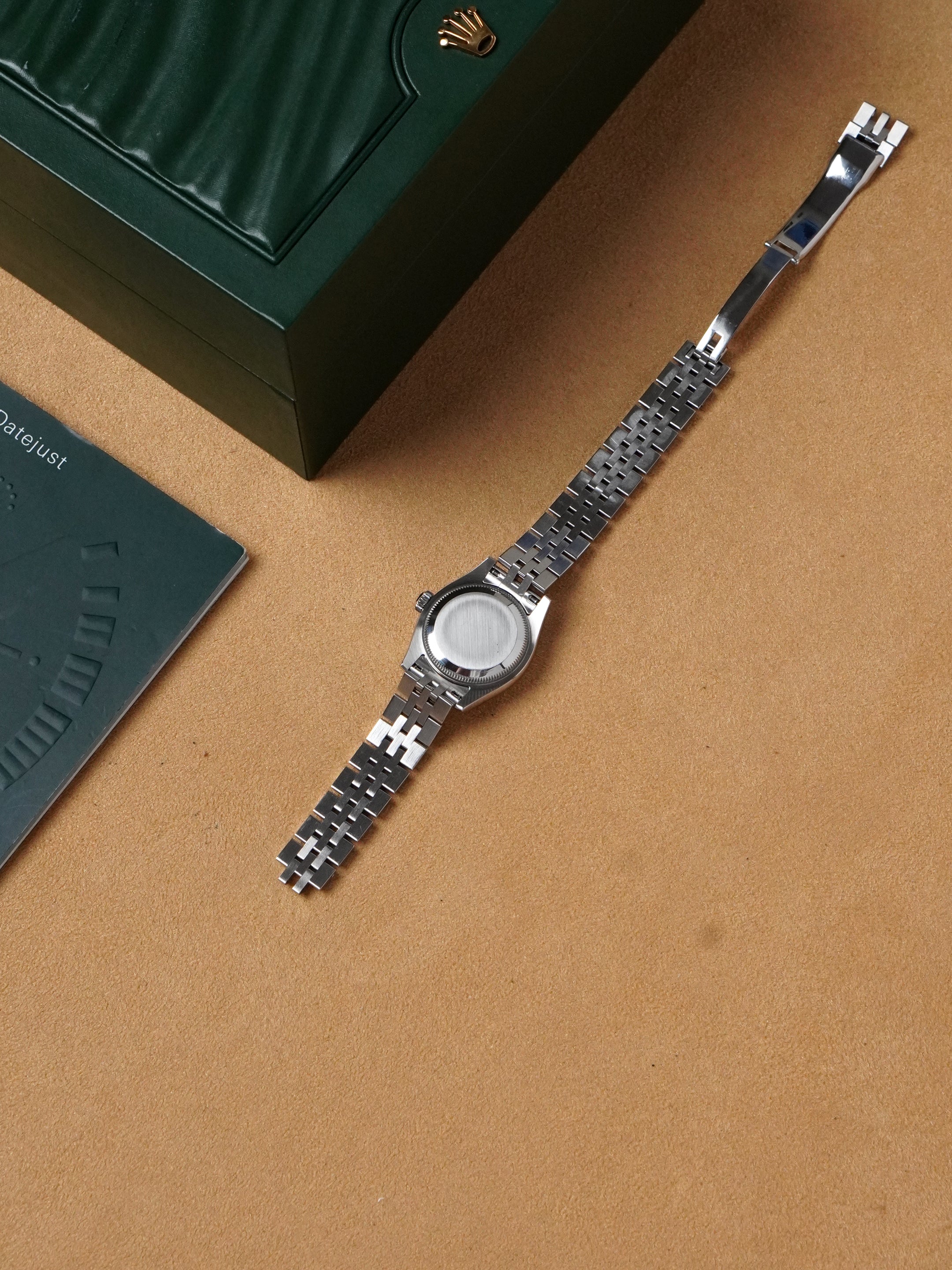 Rolex Lady-Datejust 26mm 179174 - 18k WG/Stainless Steel, Silver Dial, Automatic, Box (2005)