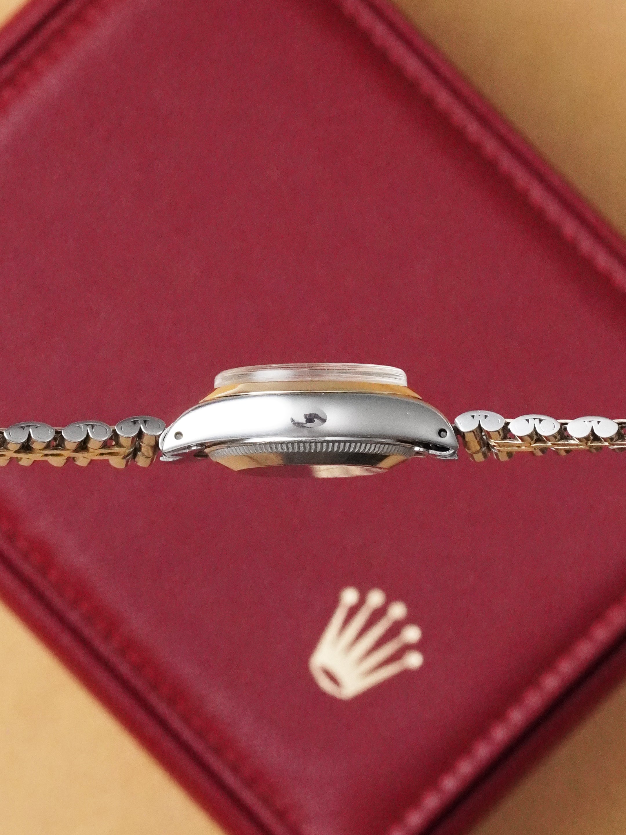 Rolex Oyster Perpetual Lady Date 6916 - Two-Tone, Cream Dial, Automatic, Box (1972)