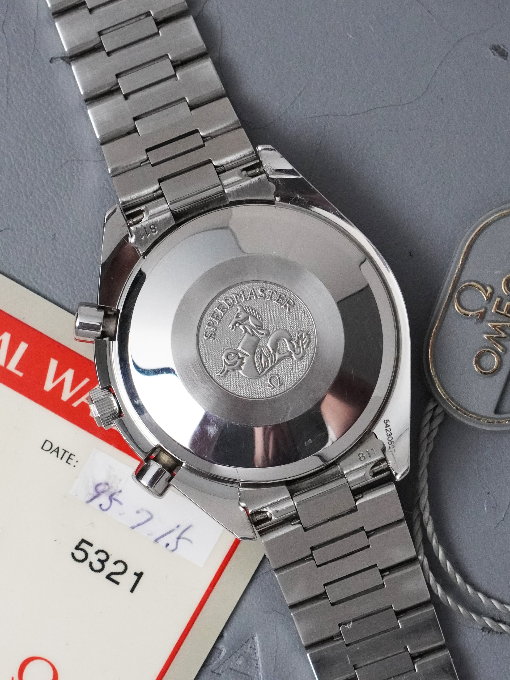 Omega Speedmaster Date 3511.20 - Stainless Steel, White Dial, Automatic, Full Set (1993)