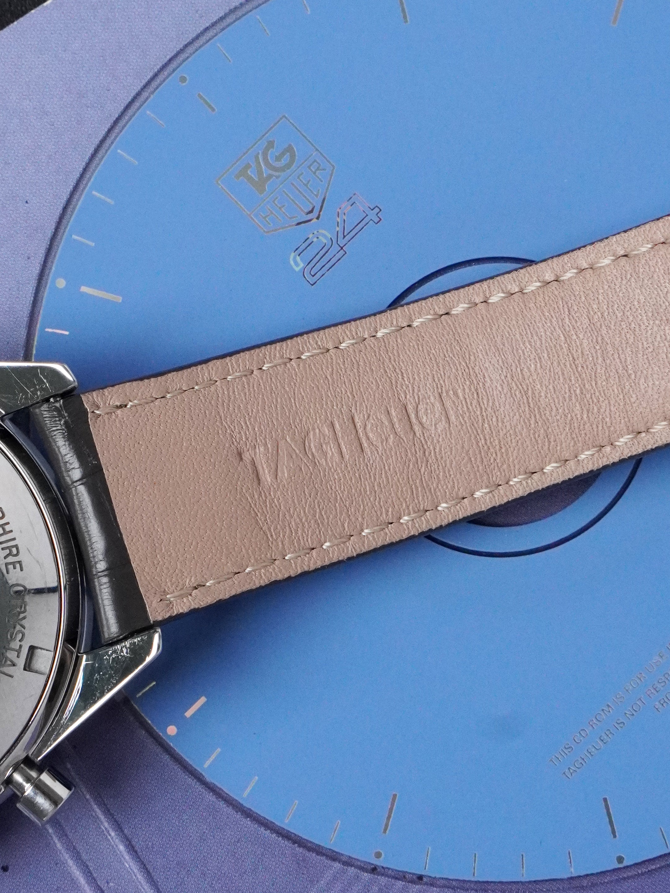 TAG Heuer Carrera Calibre 16 CV2011 - Stainless Steel, Silver Dial, Automatic, Full Set (2006)