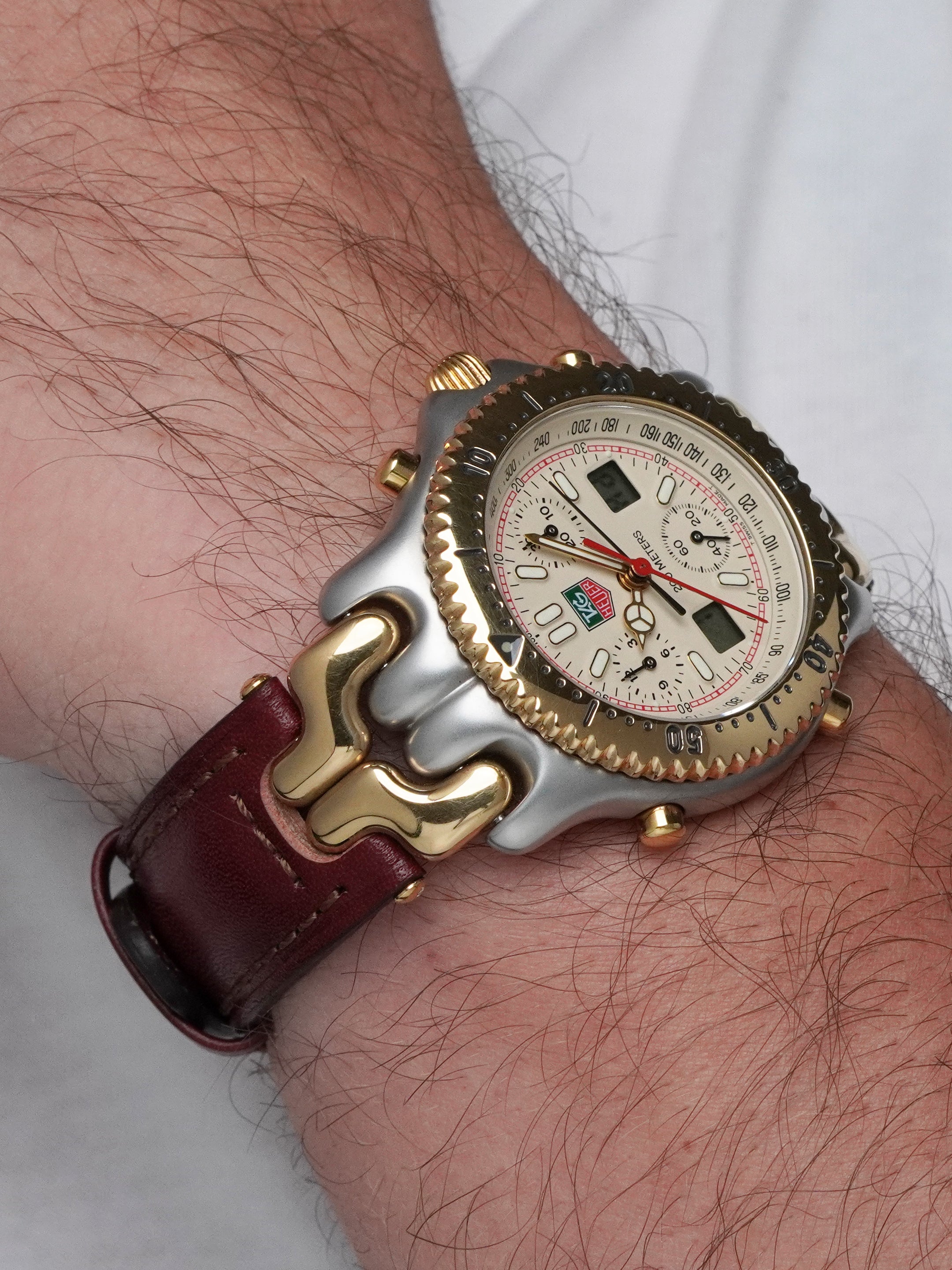 TAG Heuer S/EL Quartz Chronograph S25.706C - Ayrton Senna, Full Set (1994)