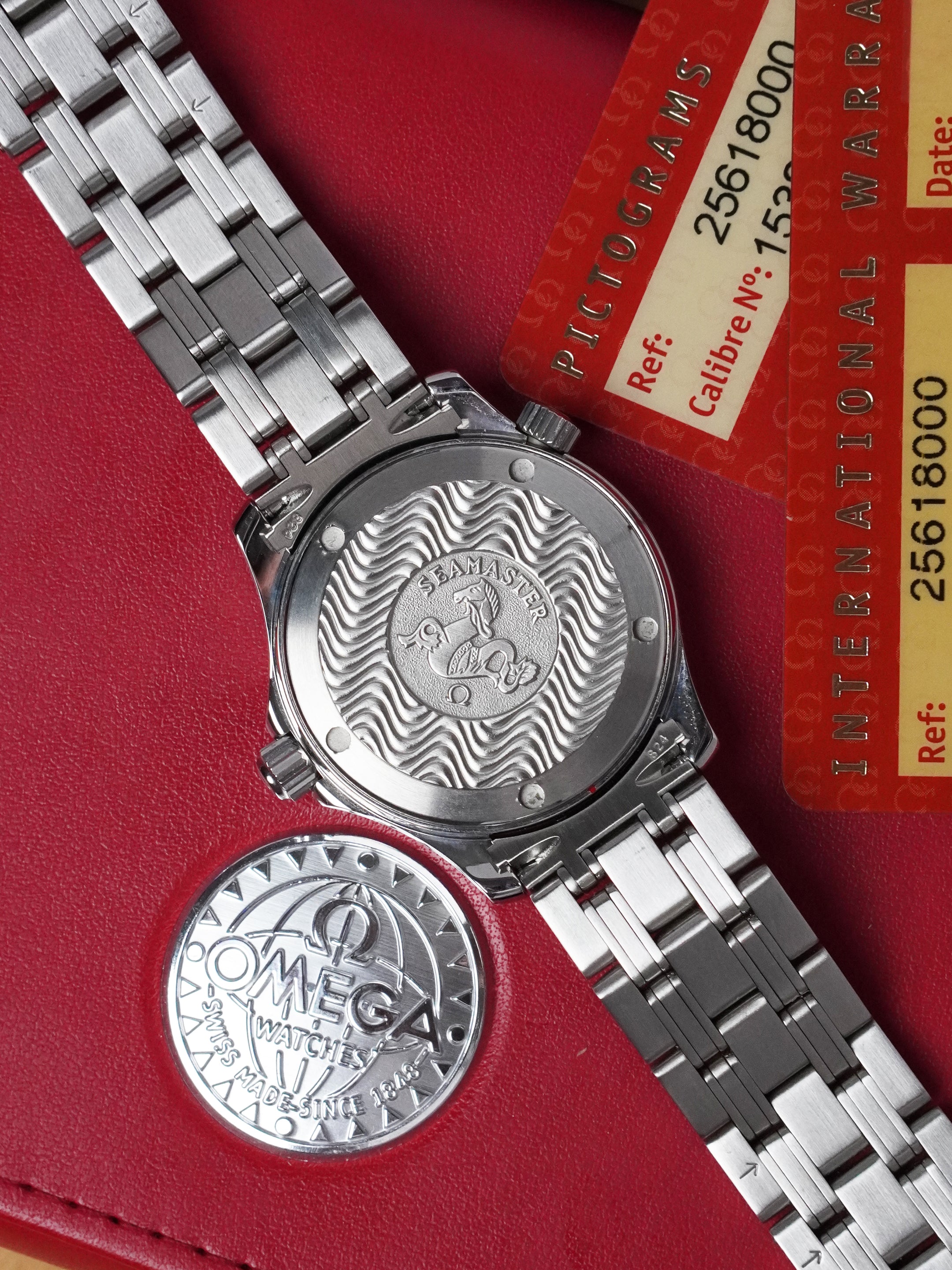 Omega Seamaster Diver 300 M "Prince William" 2561.80.00 - Stainless Steel, Blue Dial, Quartz, Full Set (1998)