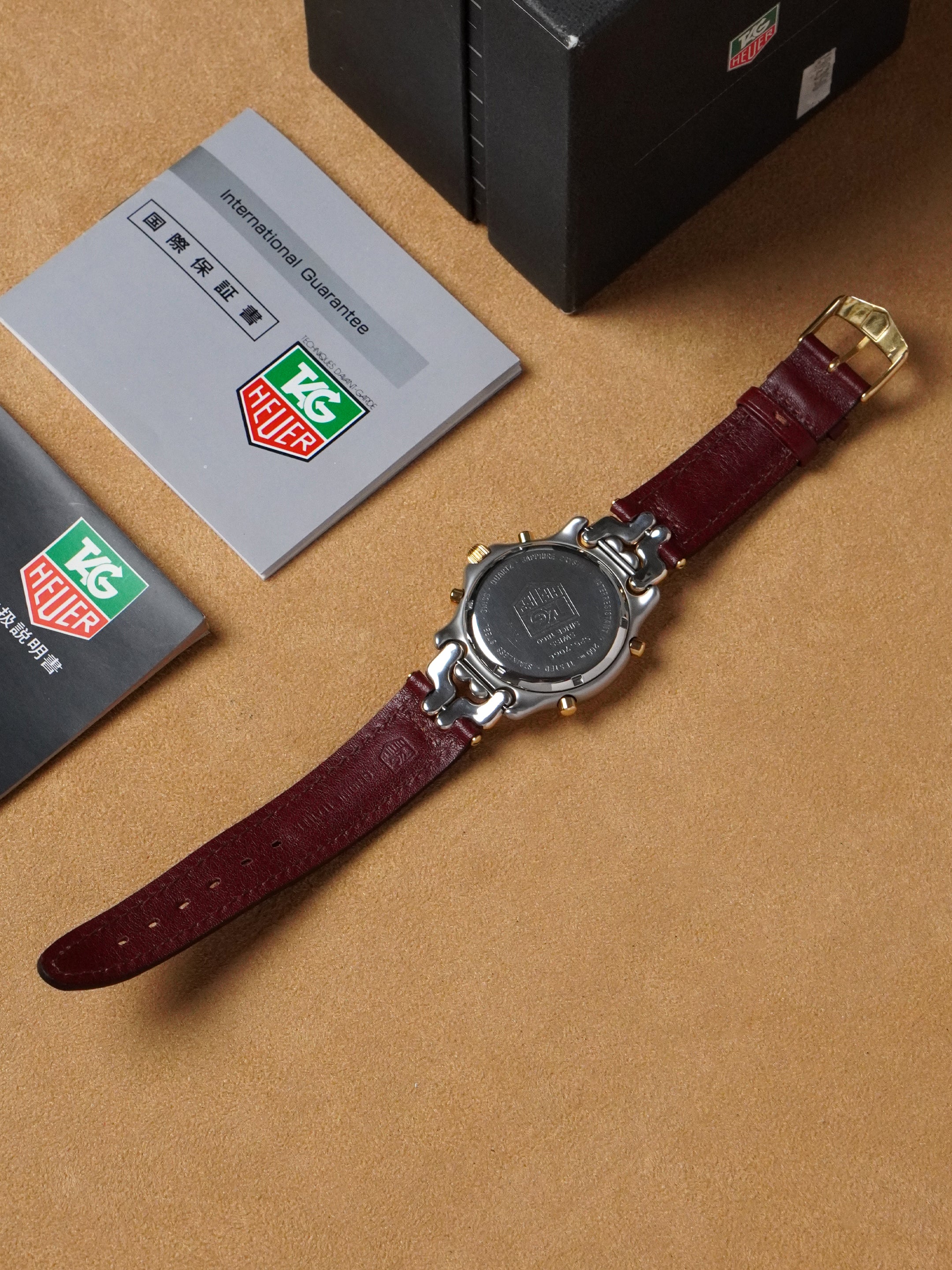 TAG Heuer S/EL Quartz Chronograph S25.706C - Ayrton Senna, Full Set (1994)