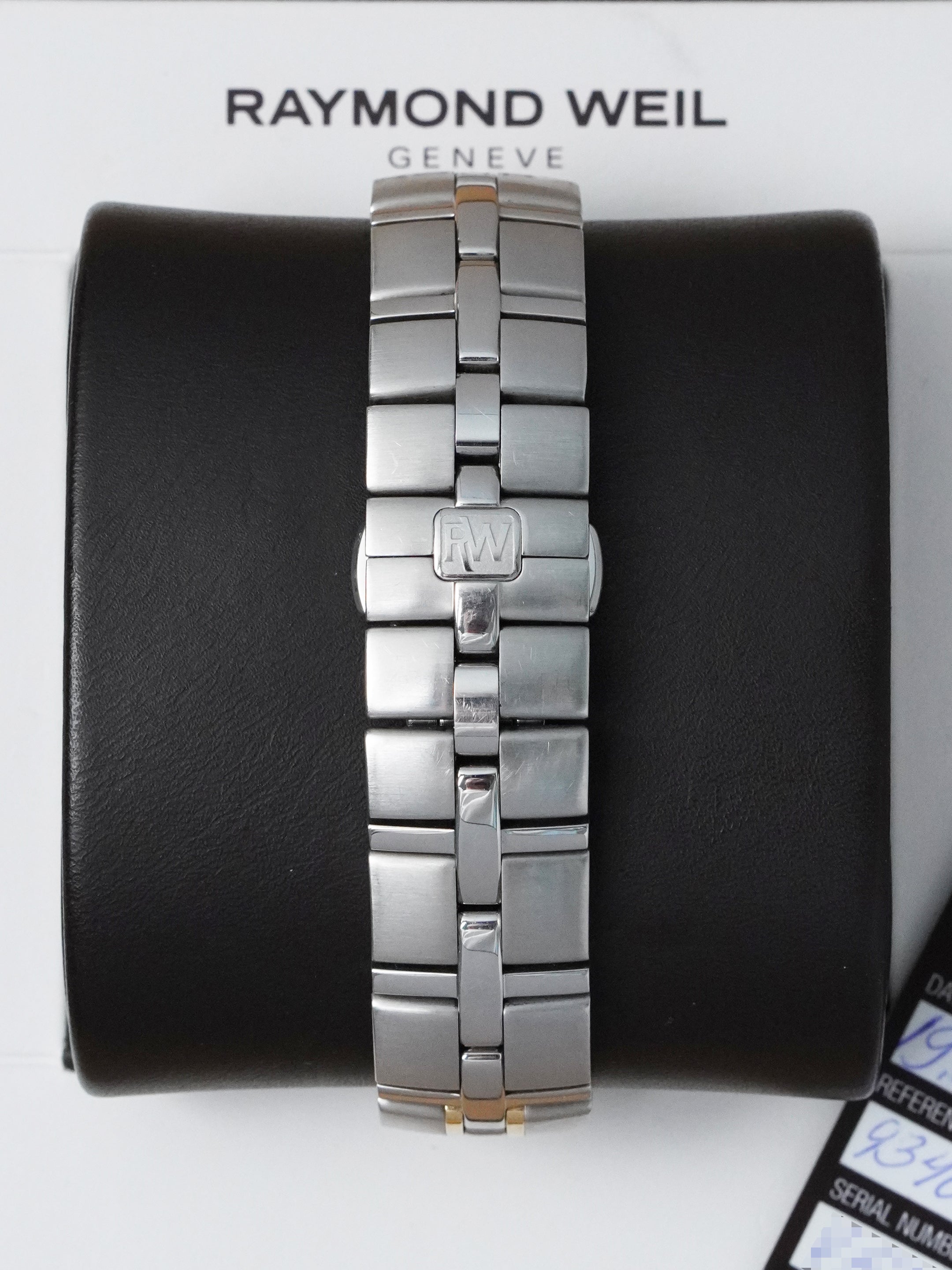Raymond Weil Parsifal 9340-STG-00307 - SS/YG, White Dial, Quartz, Full Set (2010)