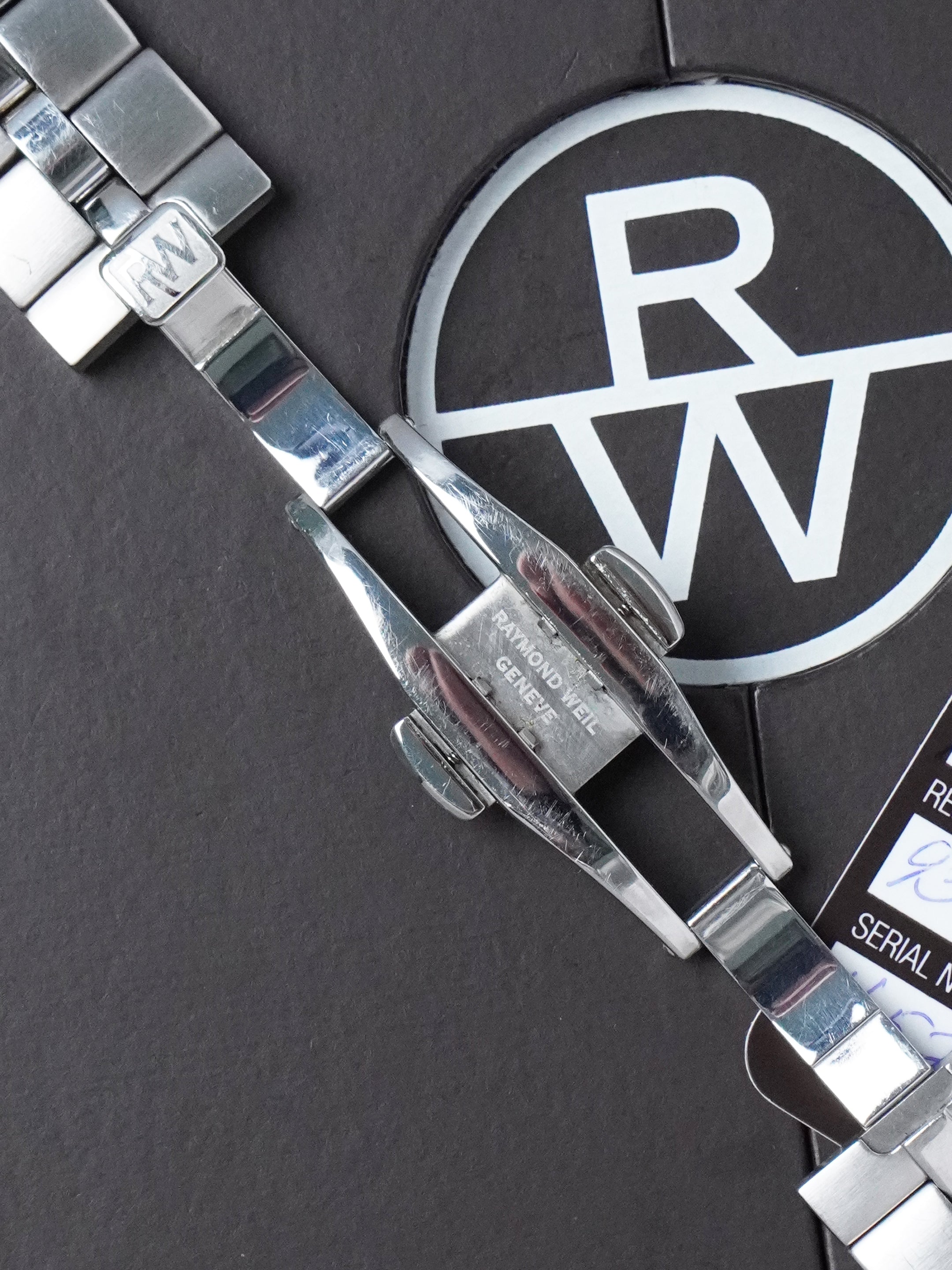 Raymond Weil Parsifal 9340-STG-00307 - SS/YG, White Dial, Quartz, Full Set (2010)