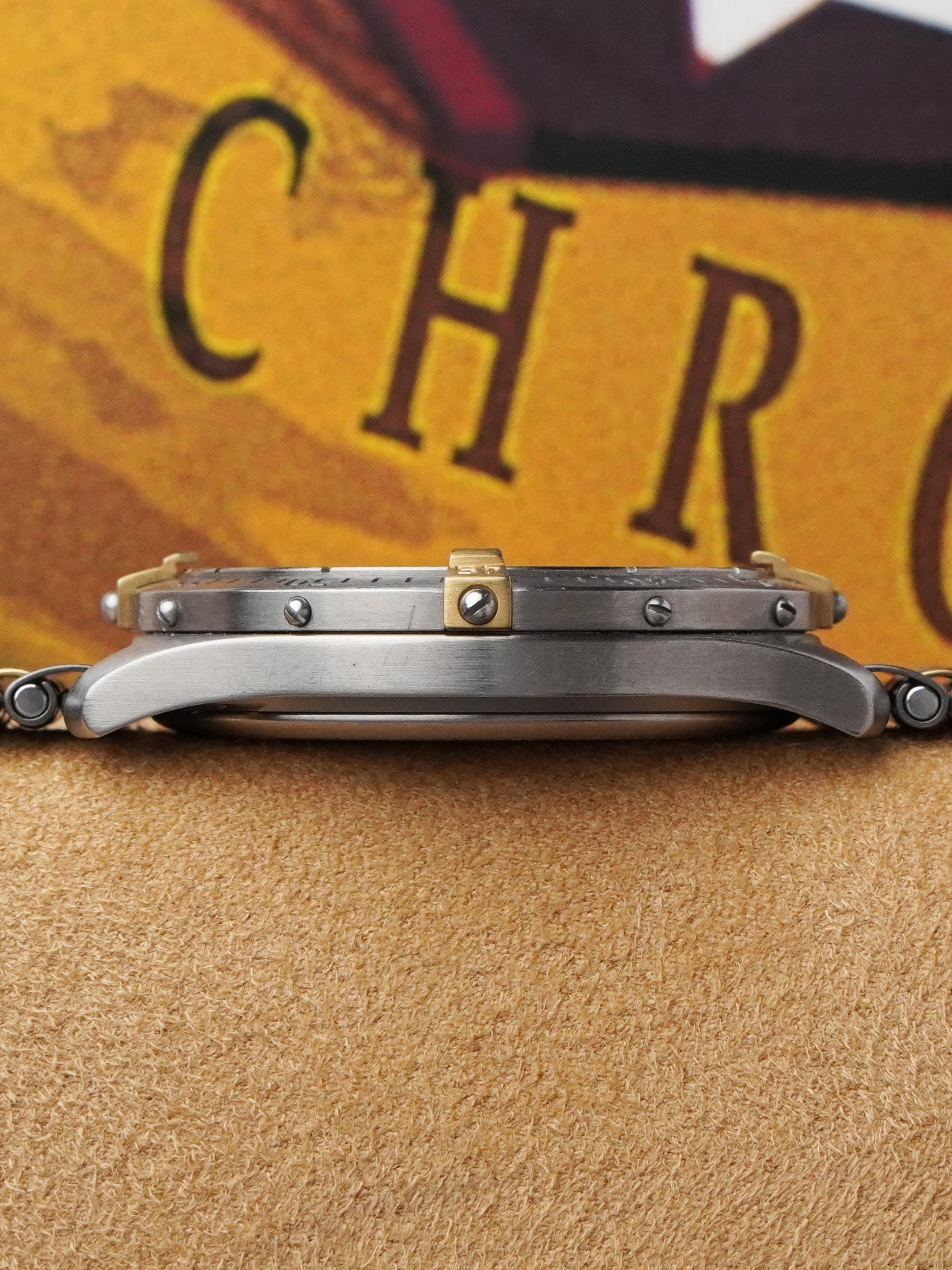 Breitling Aerospace F65062 - Titanium/Gold, Blue Dial, Quartz, Full Set (1997)