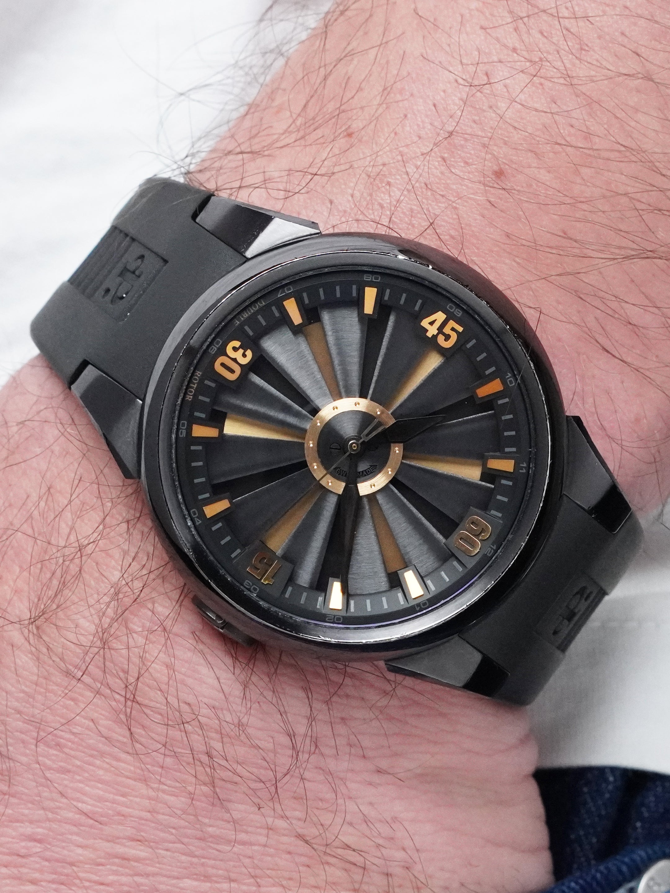 Perrelet Turbine Playing With Fire A8008/1 - Limited Edition to 888, Full Set (2012)