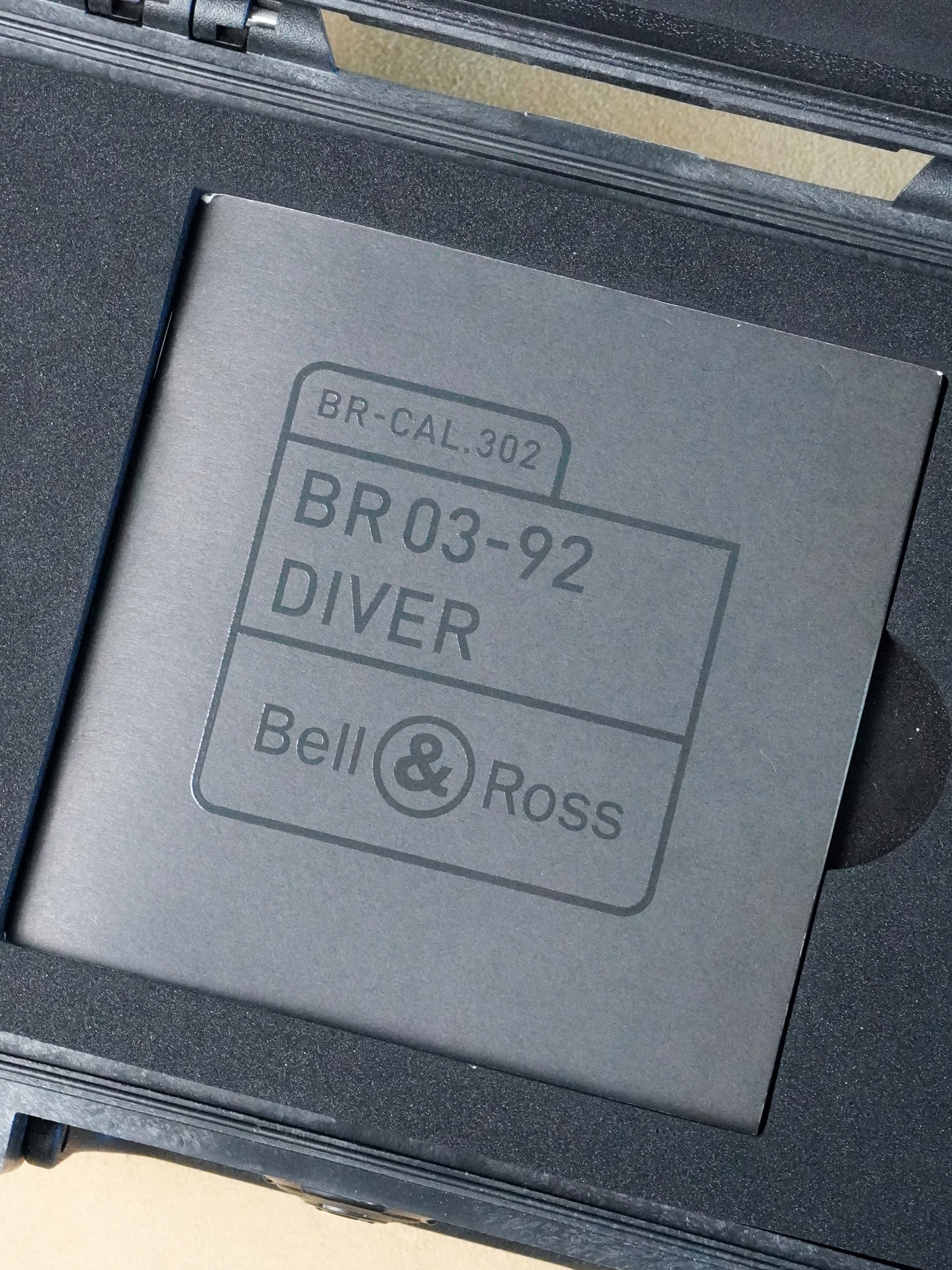 Bell & Ross BR 03-92 Diver Military BR0392-D-KA-CE/SRB - Limited Edition, Ceramic, Full Set (2022)