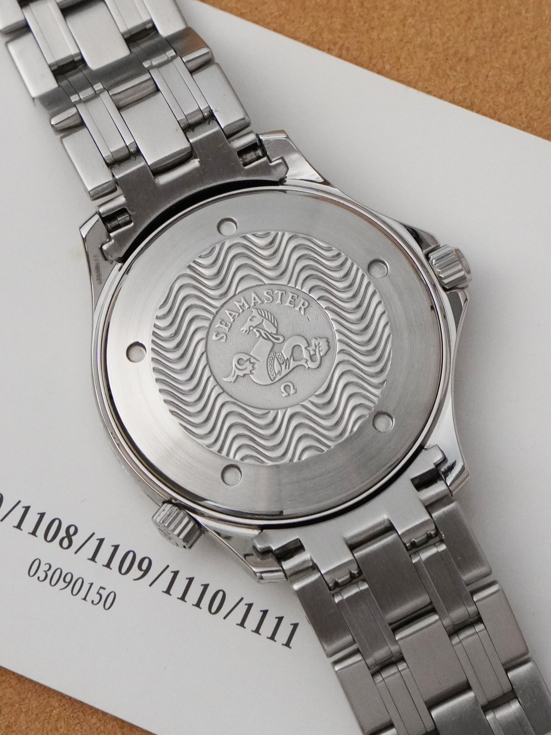 Omega Seamaster Diver 300M 168.1503 - Stainless Steel, Blue Dial, Automatic, Full Set (1993)