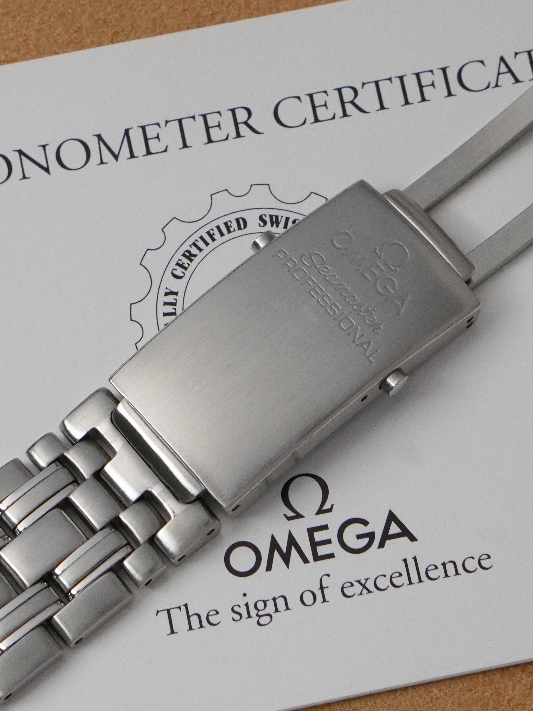 Omega Seamaster Diver 300M 168.1503 - Stainless Steel, Blue Dial, Automatic, Full Set (1993)
