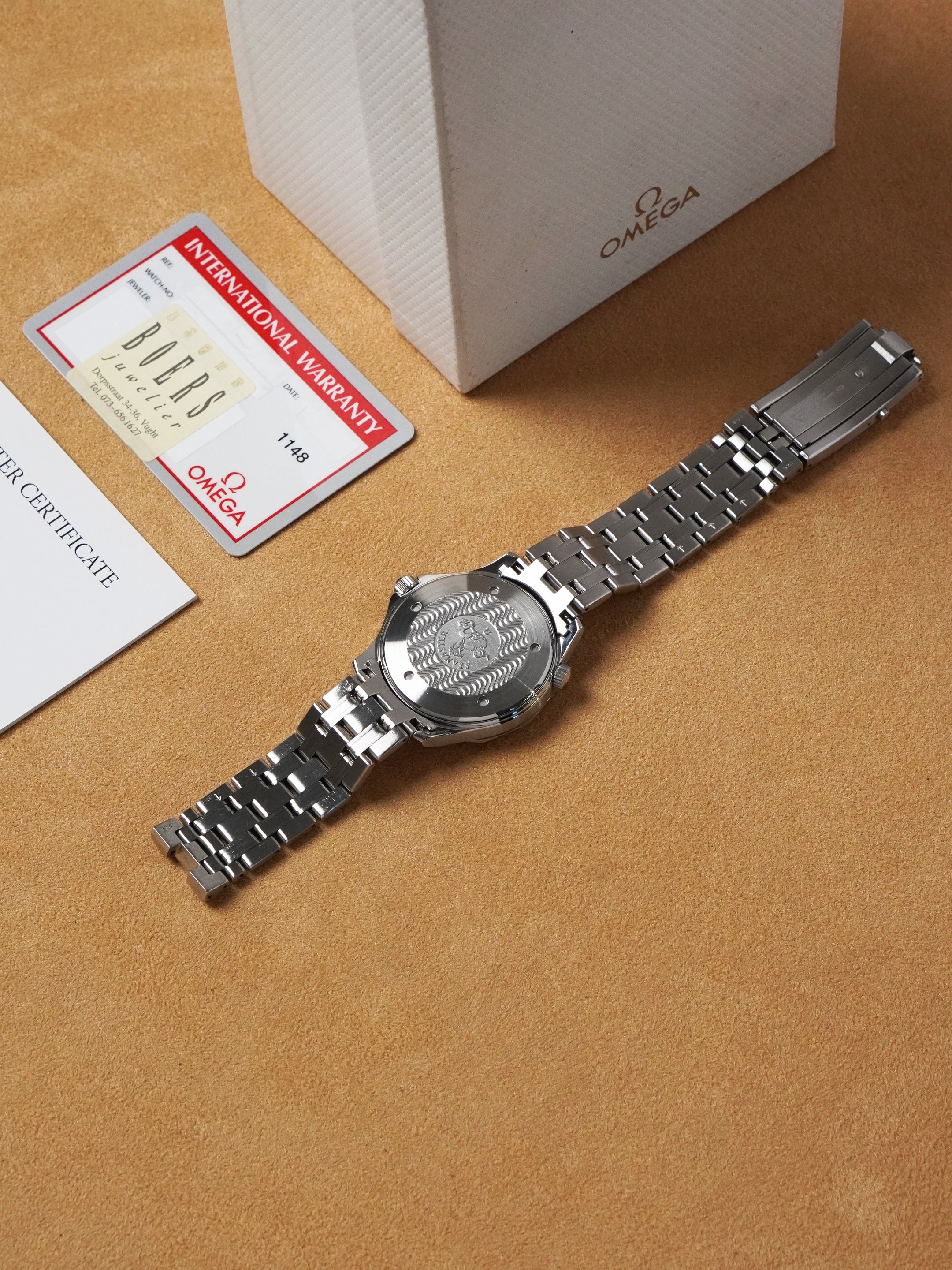 Omega Seamaster Diver 300M 168.1503 - Stainless Steel, Blue Dial, Automatic, Full Set (1993)