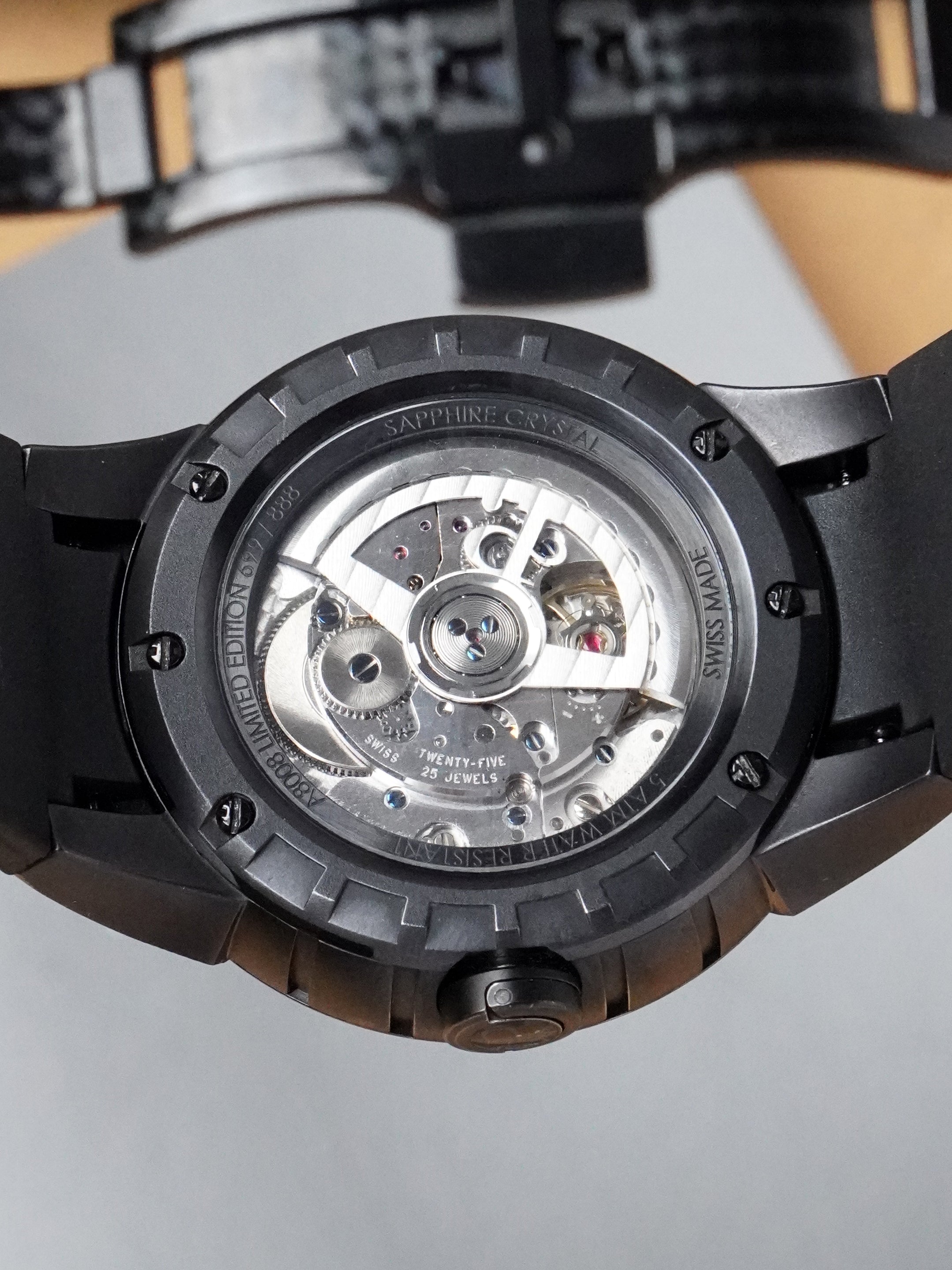 Perrelet Turbine Playing With Fire A8008/1 - Limited Edition to 888, Full Set (2012)