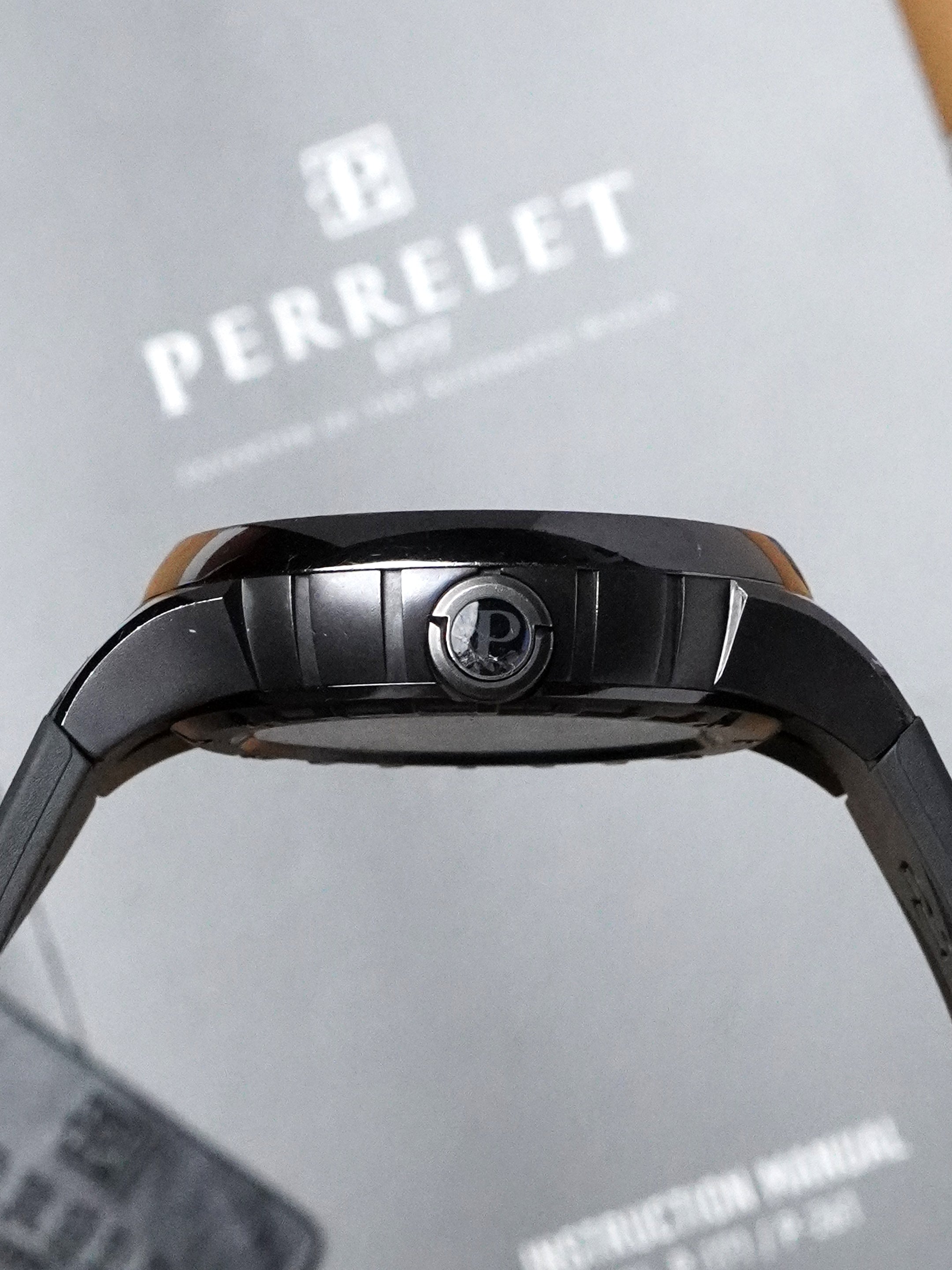 Perrelet Turbine Playing With Fire A8008/1 - Limited Edition to 888, Full Set (2012)