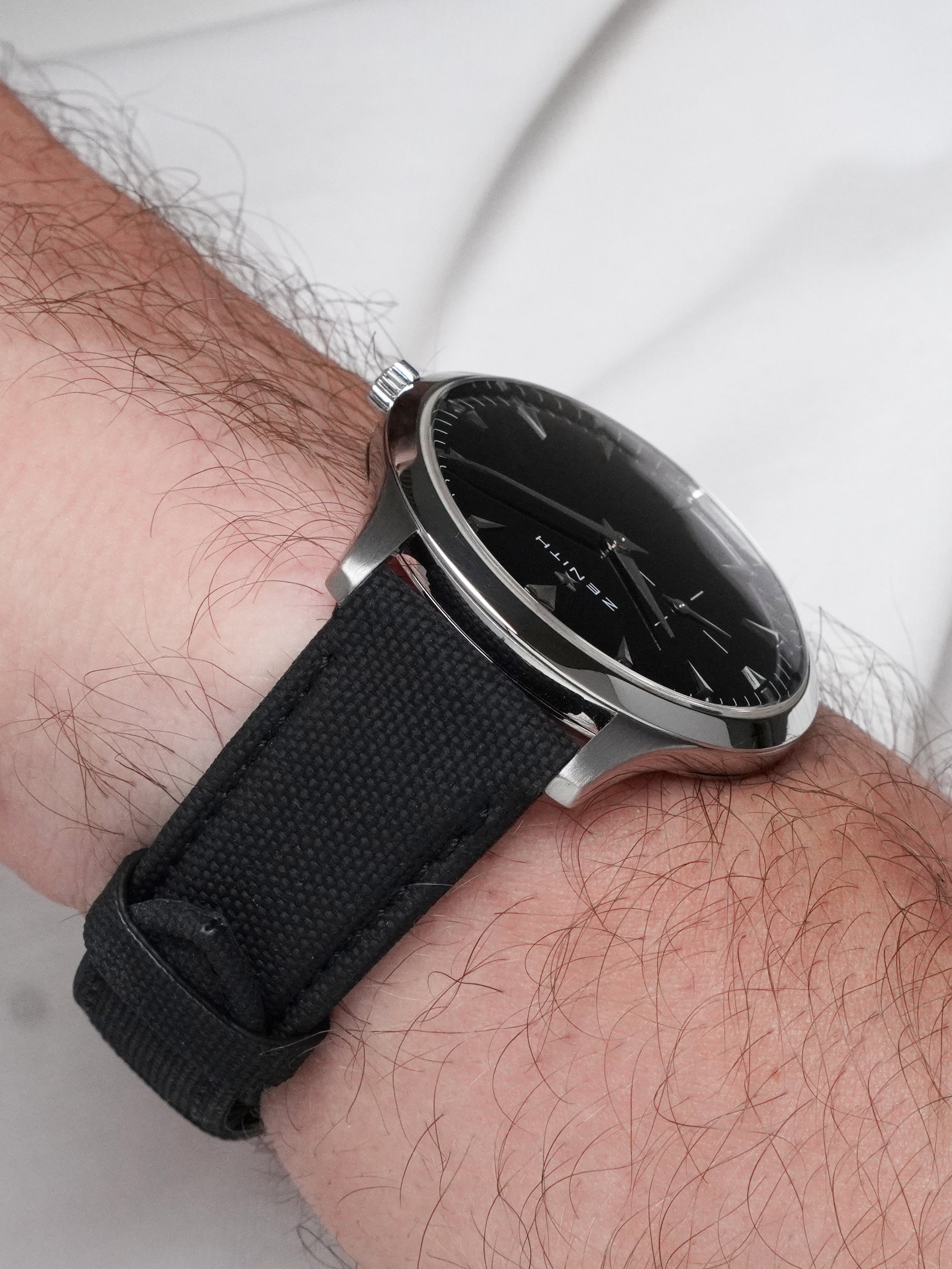Zenith Elite Ultra Thin 03.2010.681/21.C493 - Stainless Steel, Black Dial, Automatic, Box (2012*)