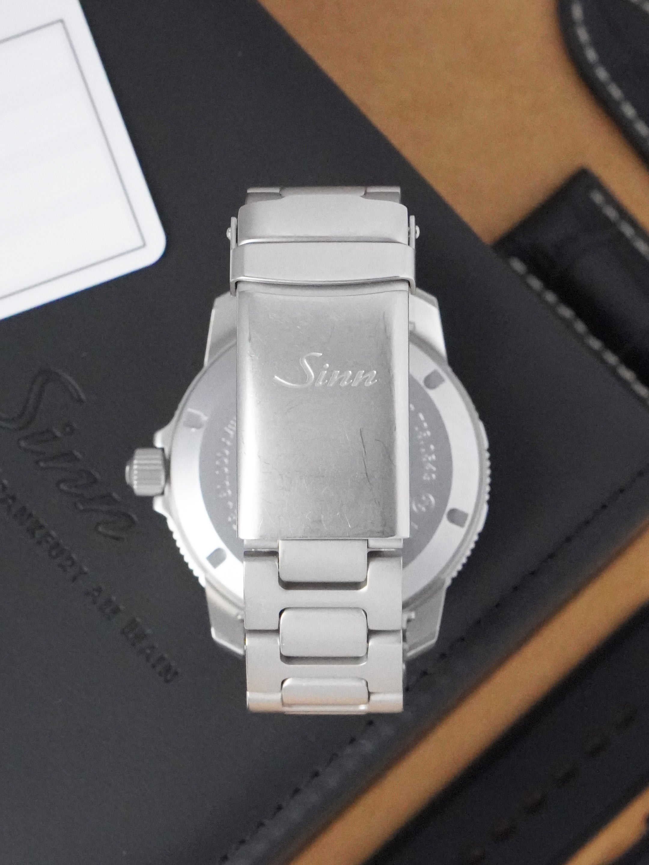 Sinn EZM 3F - Stainless Steel, Black Dial, Automatic, Full Set (2018)