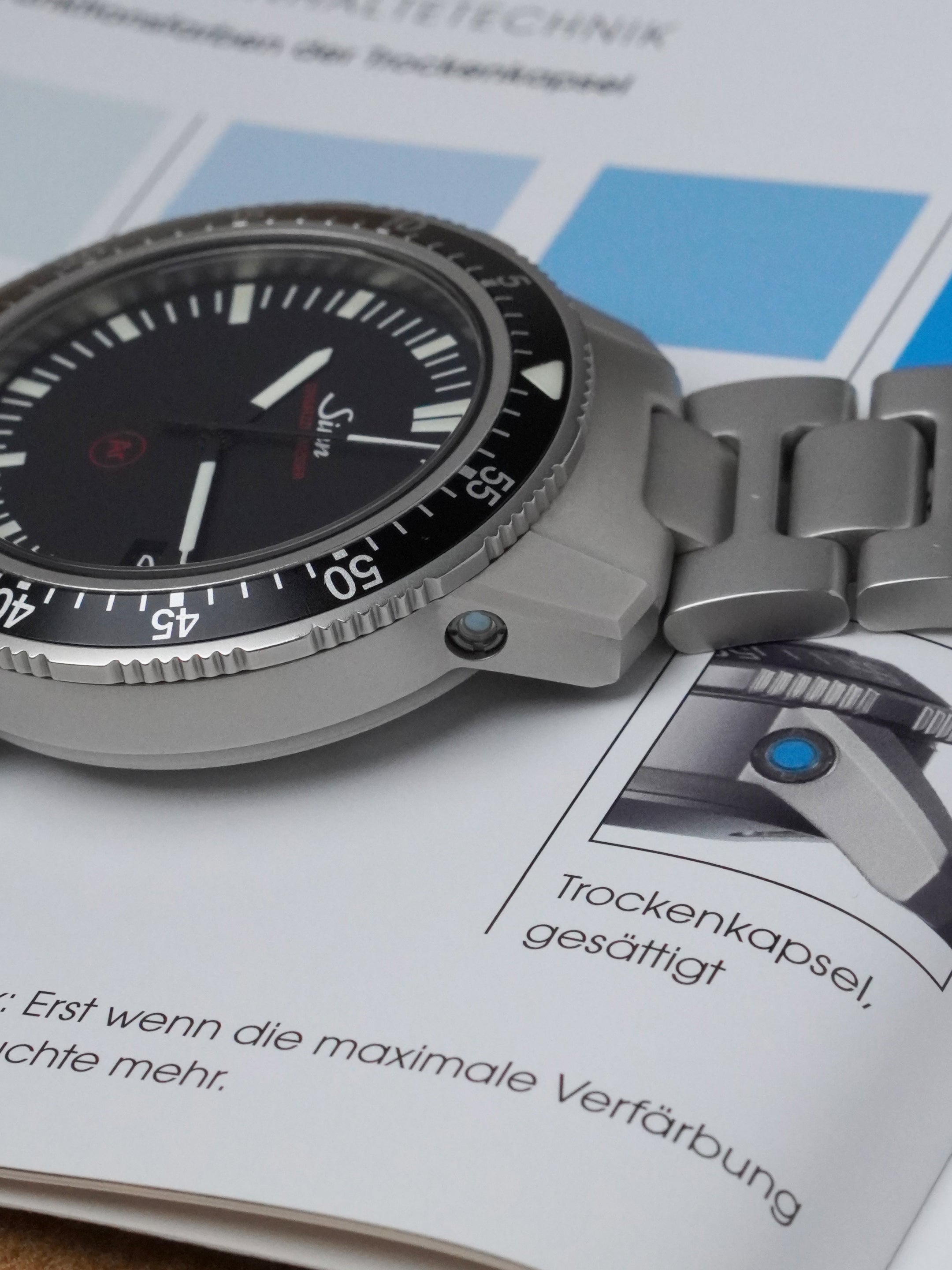 Sinn EZM 3F - Stainless Steel, Black Dial, Automatic, Full Set (2018)