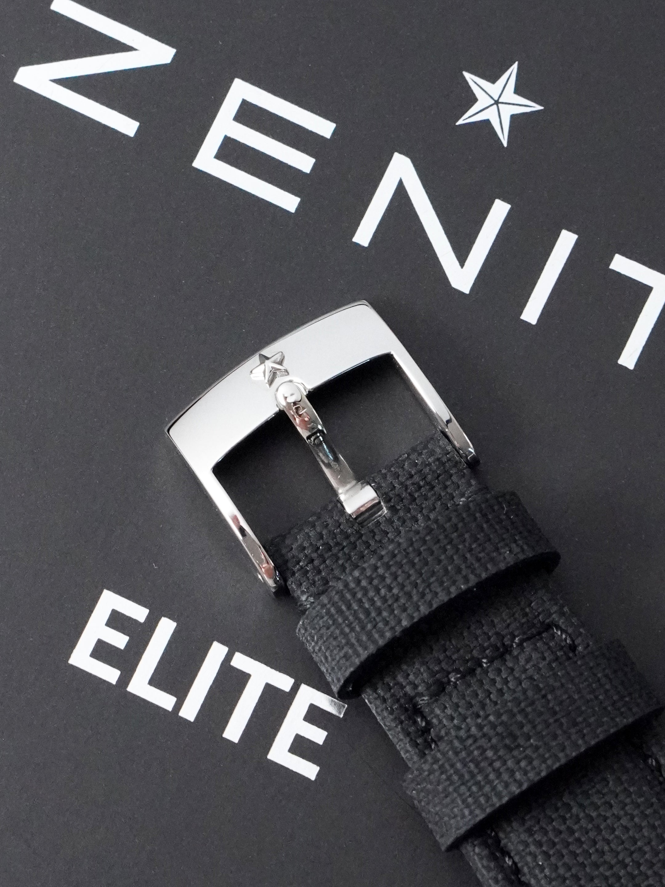 Zenith Elite Ultra Thin 03.2010.681/21.C493 - Stainless Steel, Black Dial, Automatic, Box (2012*)