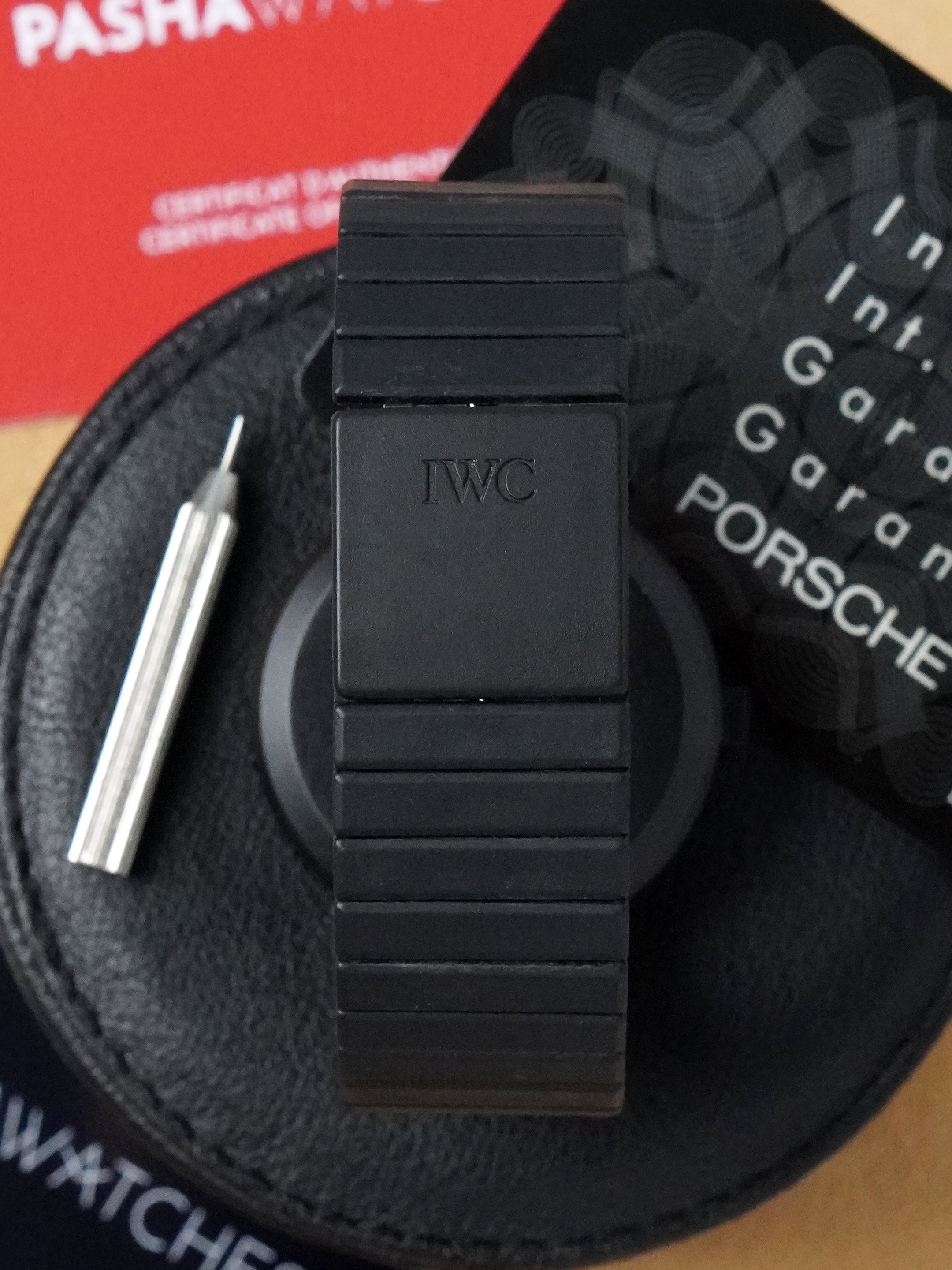 IWC Porsche Design Compass Moon Phases 3551 - Aluminum, Automatic, Full Set (1990)