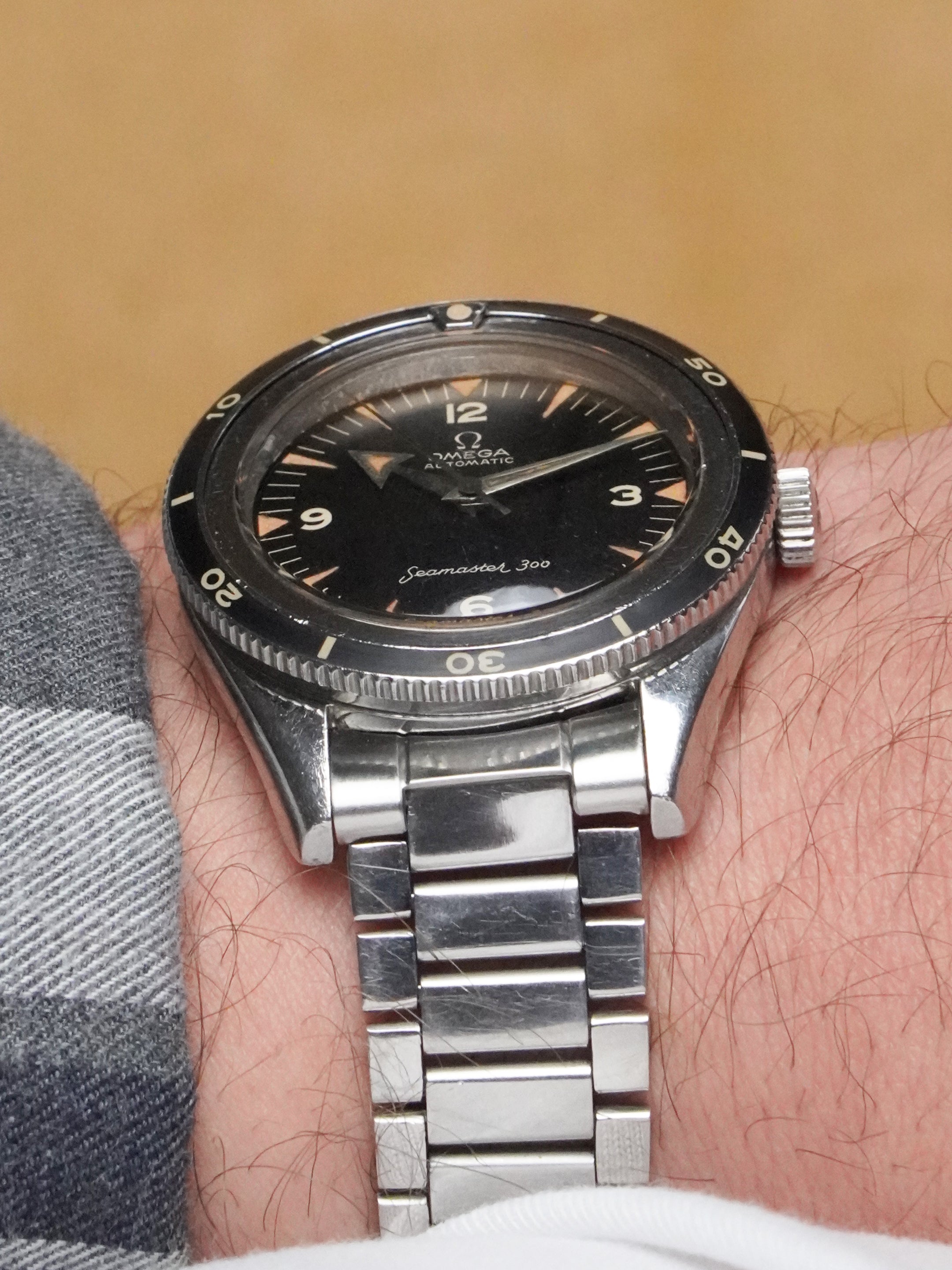 Omega Seamaster 300 2913-5SC - Stainless Steel, Black Dial, Automatic, Box Only (1957)