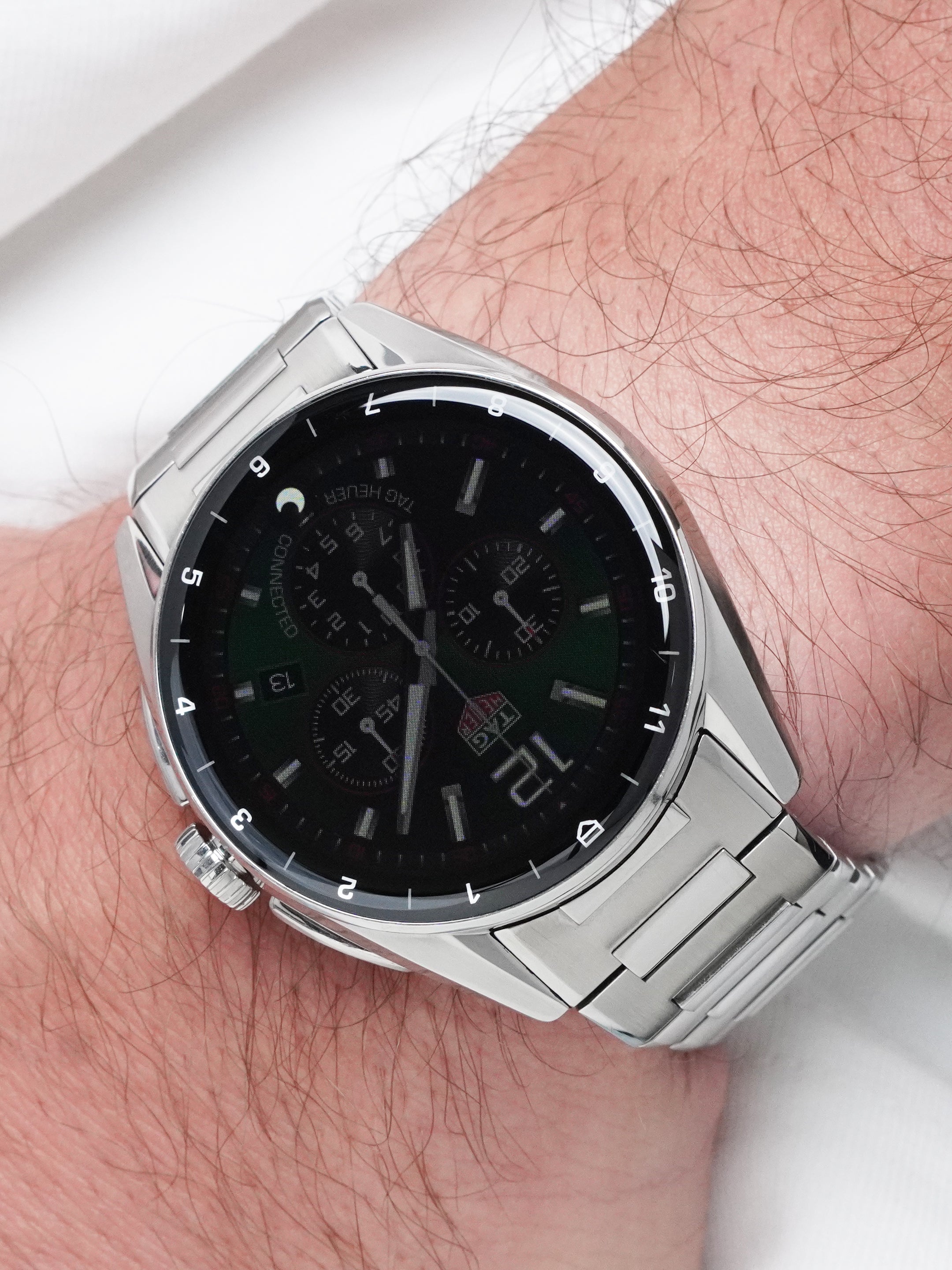TAG Heuer Connected Calibre E4 SBR8010.BA0617 - Stainless Steel, Smartwatch, Full Set (2022)