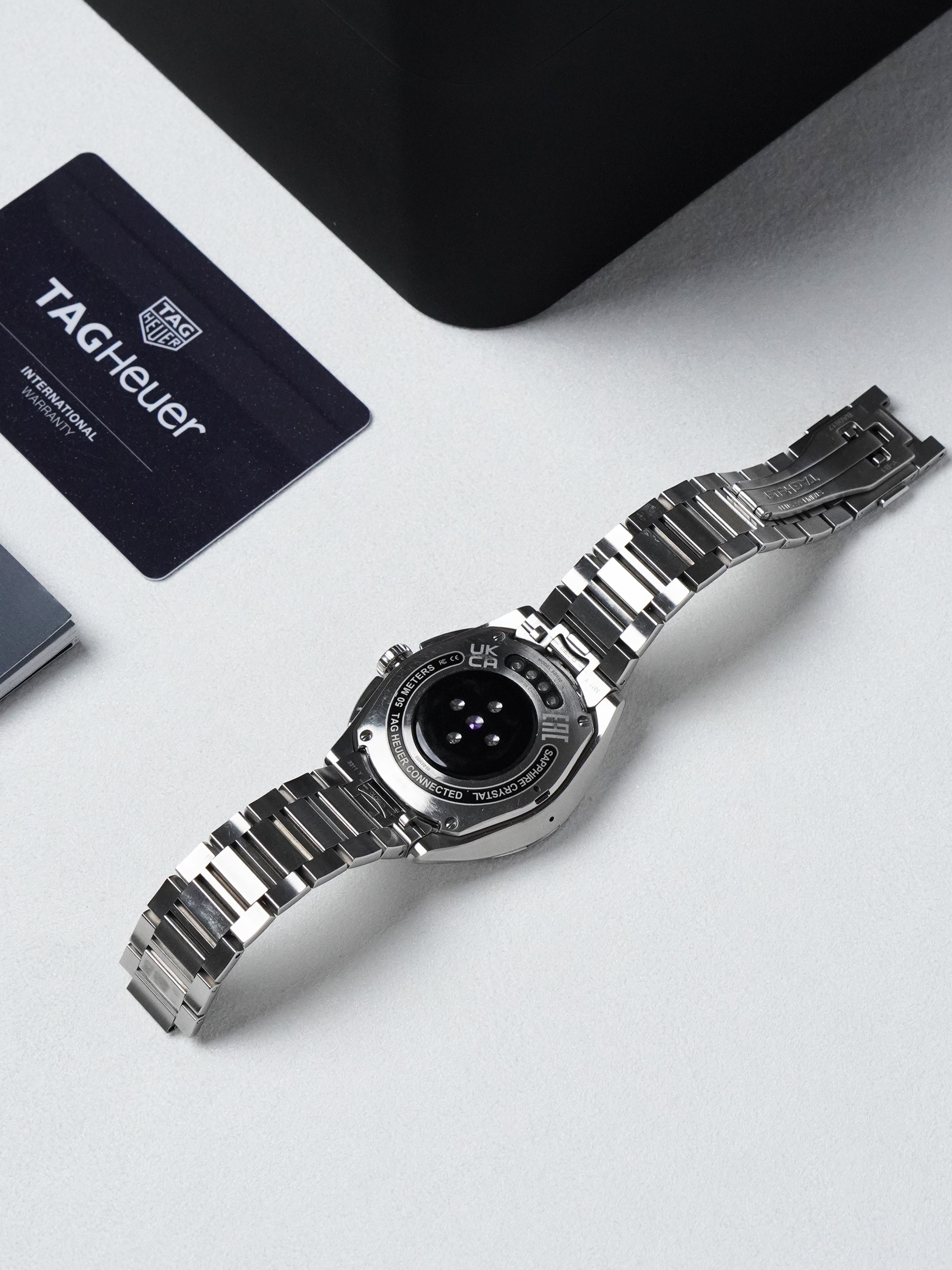 TAG Heuer Connected Calibre E4 SBR8010.BA0617 - Stainless Steel, Smartwatch, Full Set (2022)