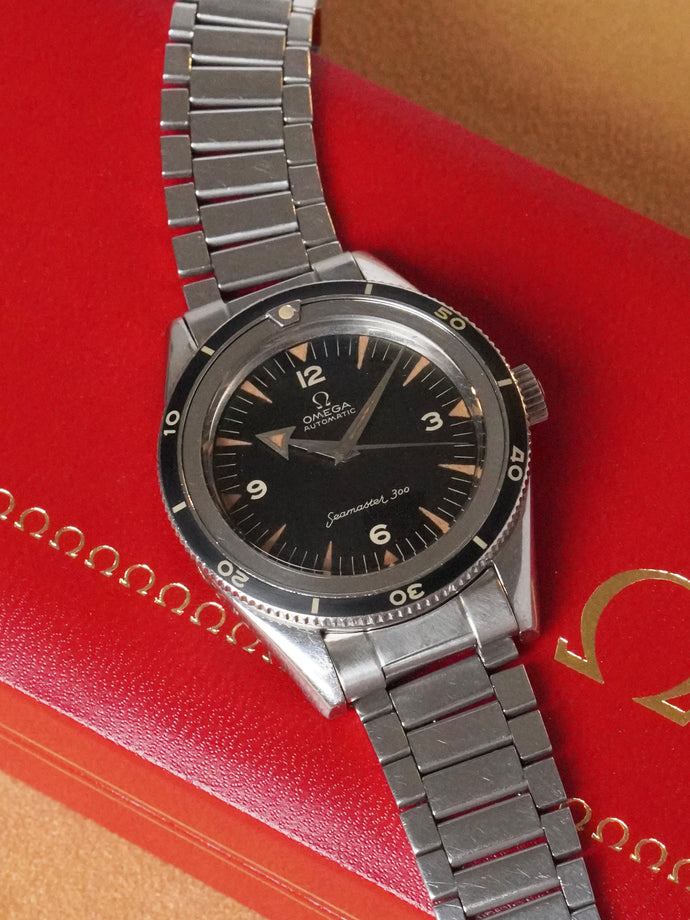Omega Seamaster 300 2913-5SC - Stainless Steel, Black Dial, Automatic ...
