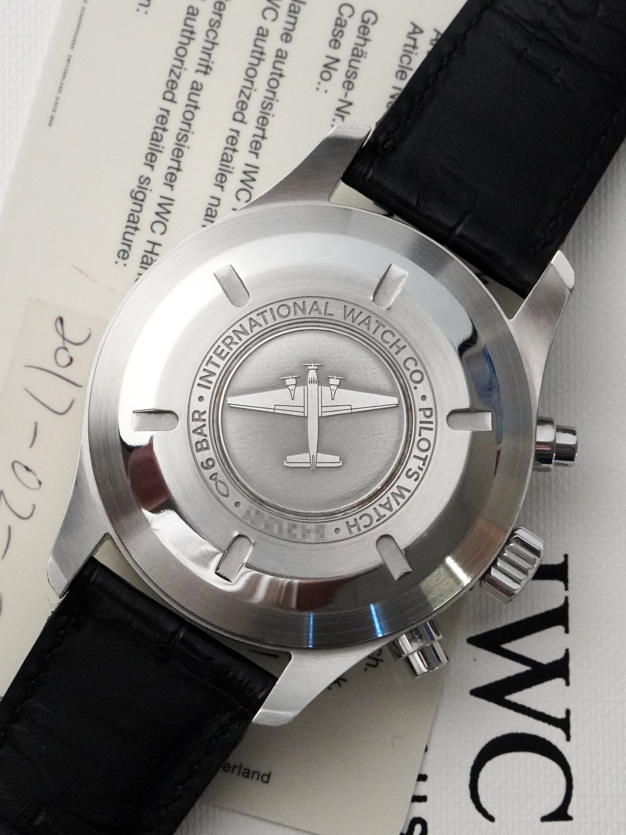 IWC Pilot Chronograph IW377709 - Stainless Steel, Black Dial, Automatic, Full Set (2017)