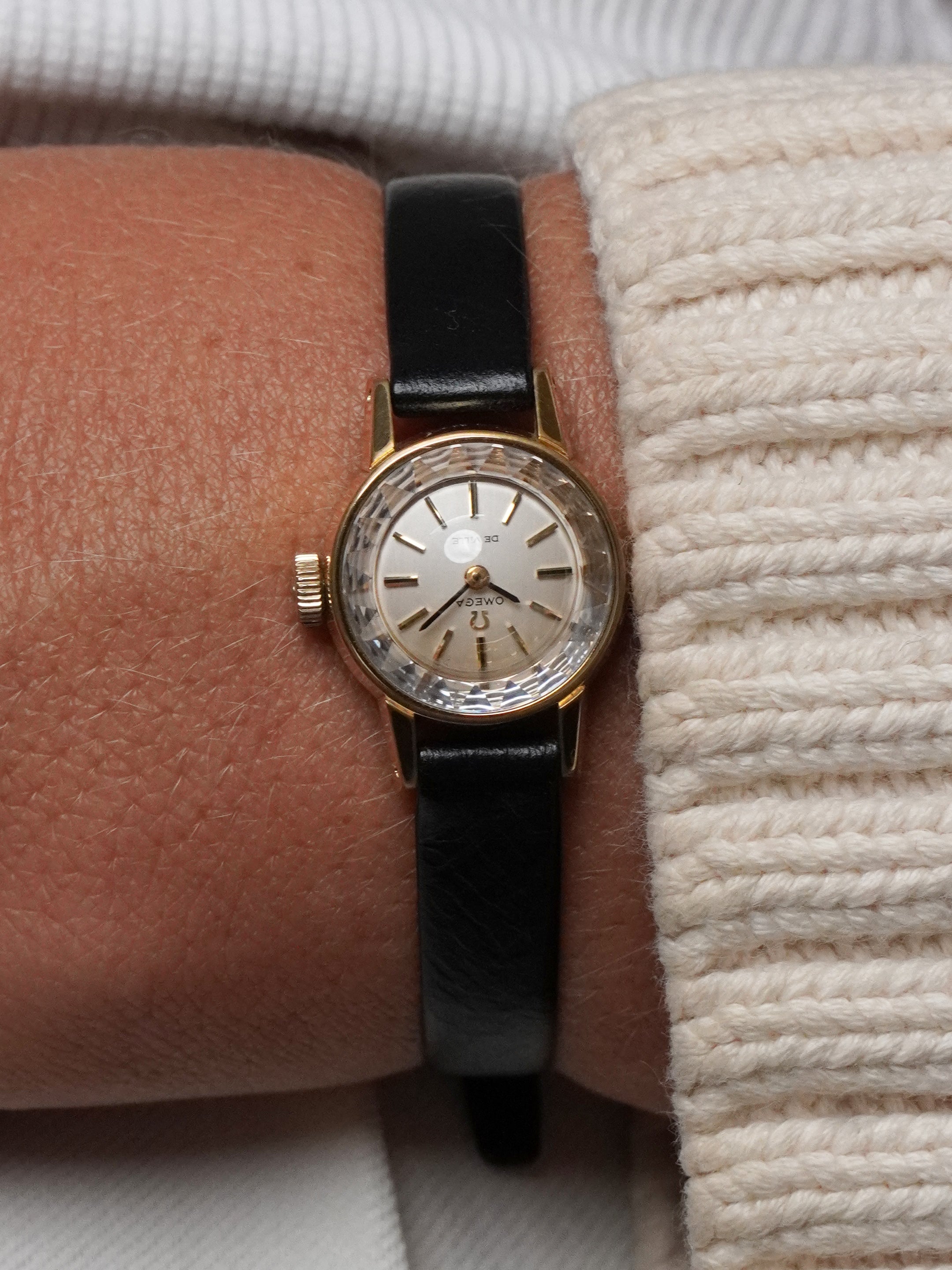 Omega De Ville 511.166 - Gold-Plated, Champagne Dial, Manual, Original Box (1970)