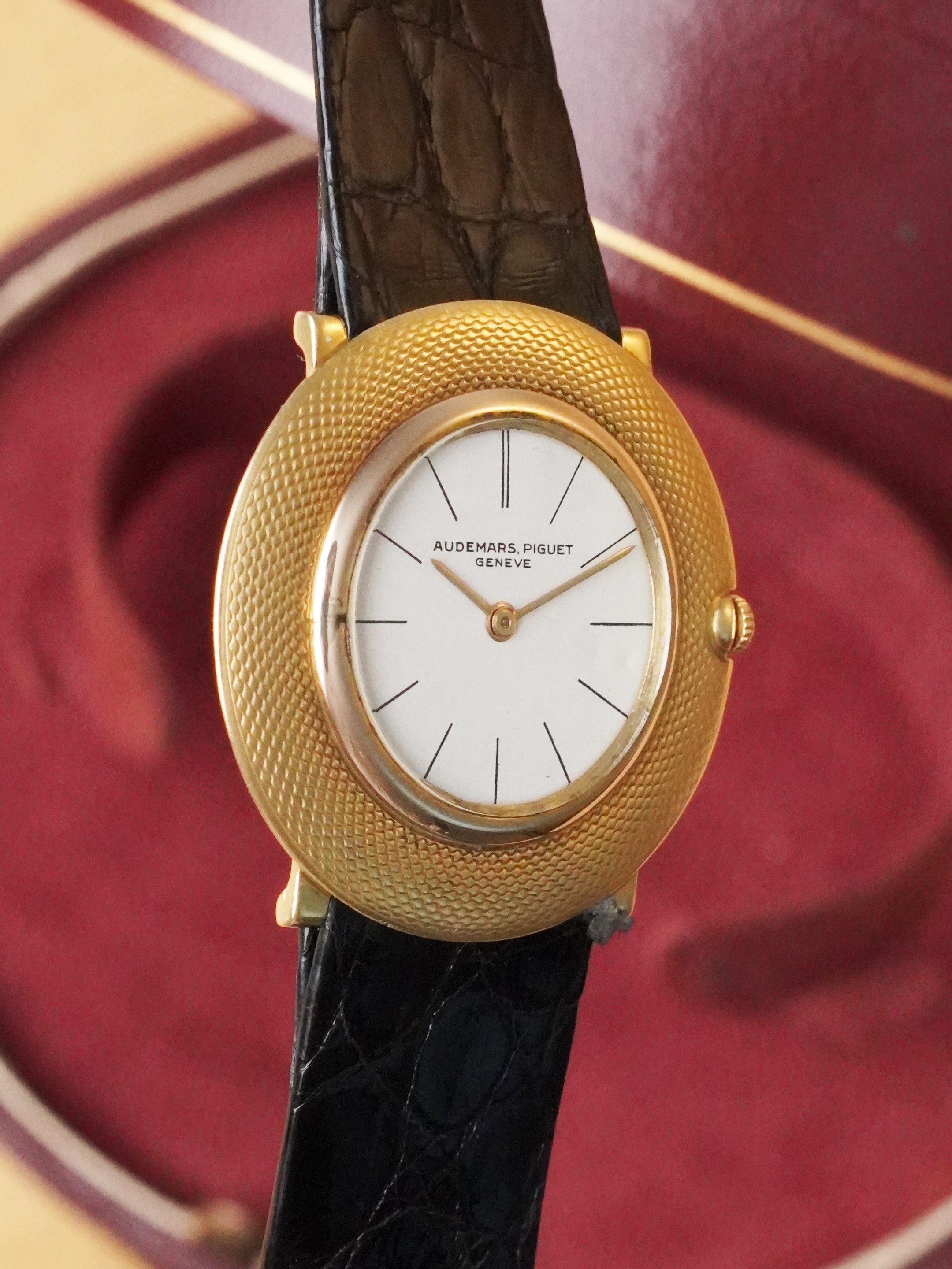 Audemars Piguet Disco Volante 5093 - Yellow Gold, White Dial, Box Only (1955)