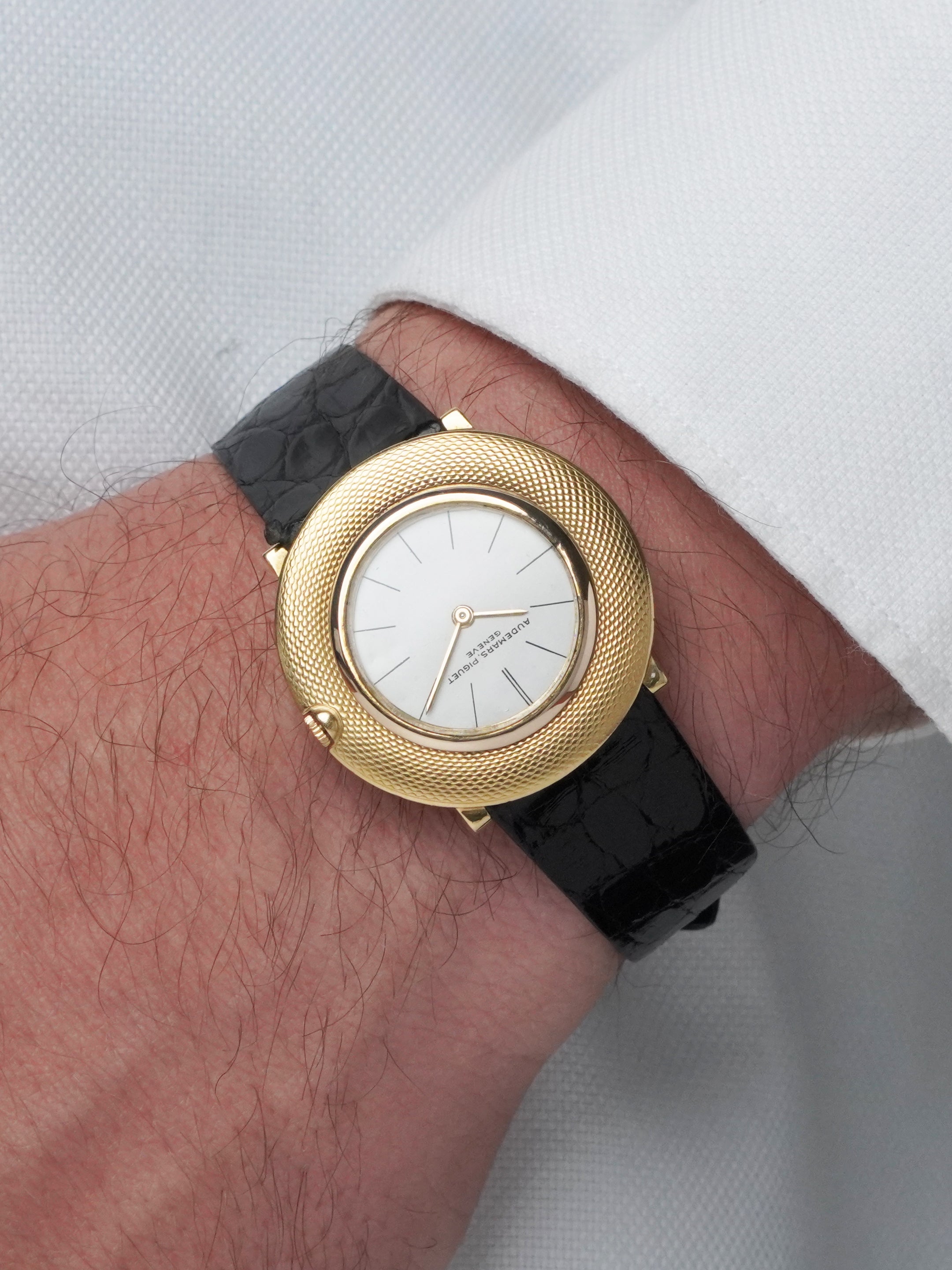 Audemars Piguet Disco Volante 5093 - Yellow Gold, White Dial, Box Only (1955)