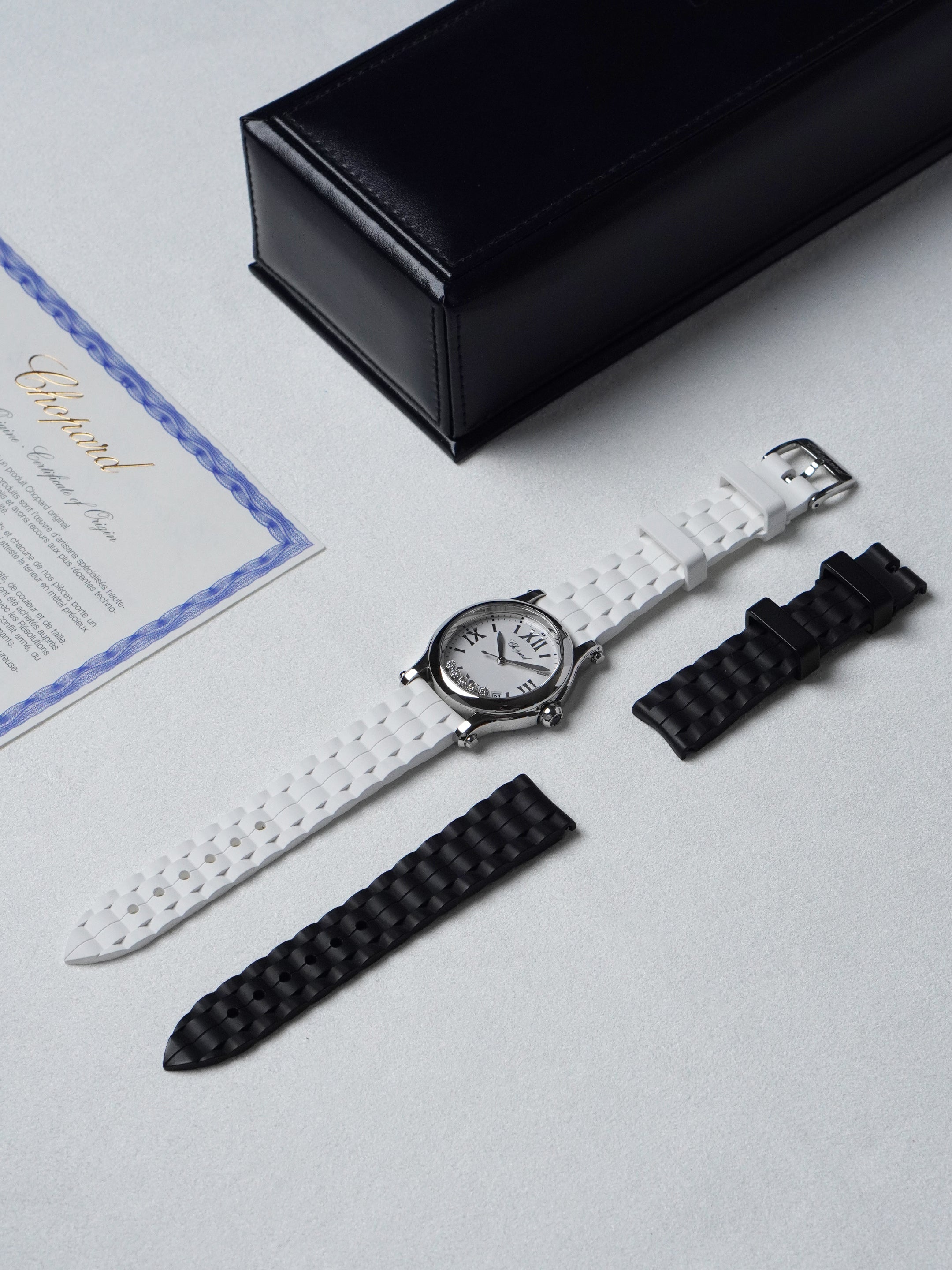 Chopard Happy Sport 278582-3001 - Stainless Steel, White Dial, Quartz, Full Set (2022)