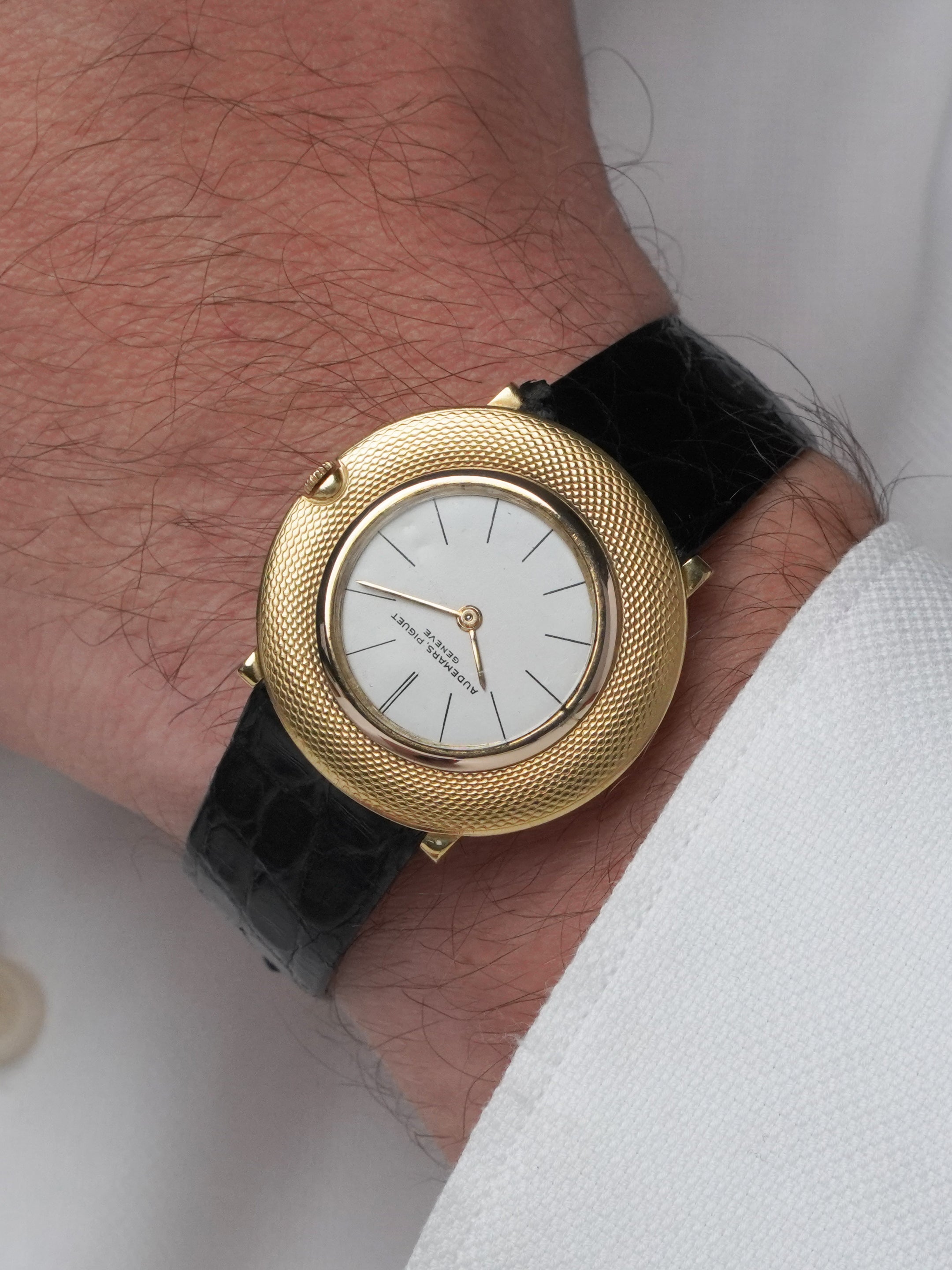 Audemars Piguet Disco Volante 5093 - Yellow Gold, White Dial, Box Only (1955)