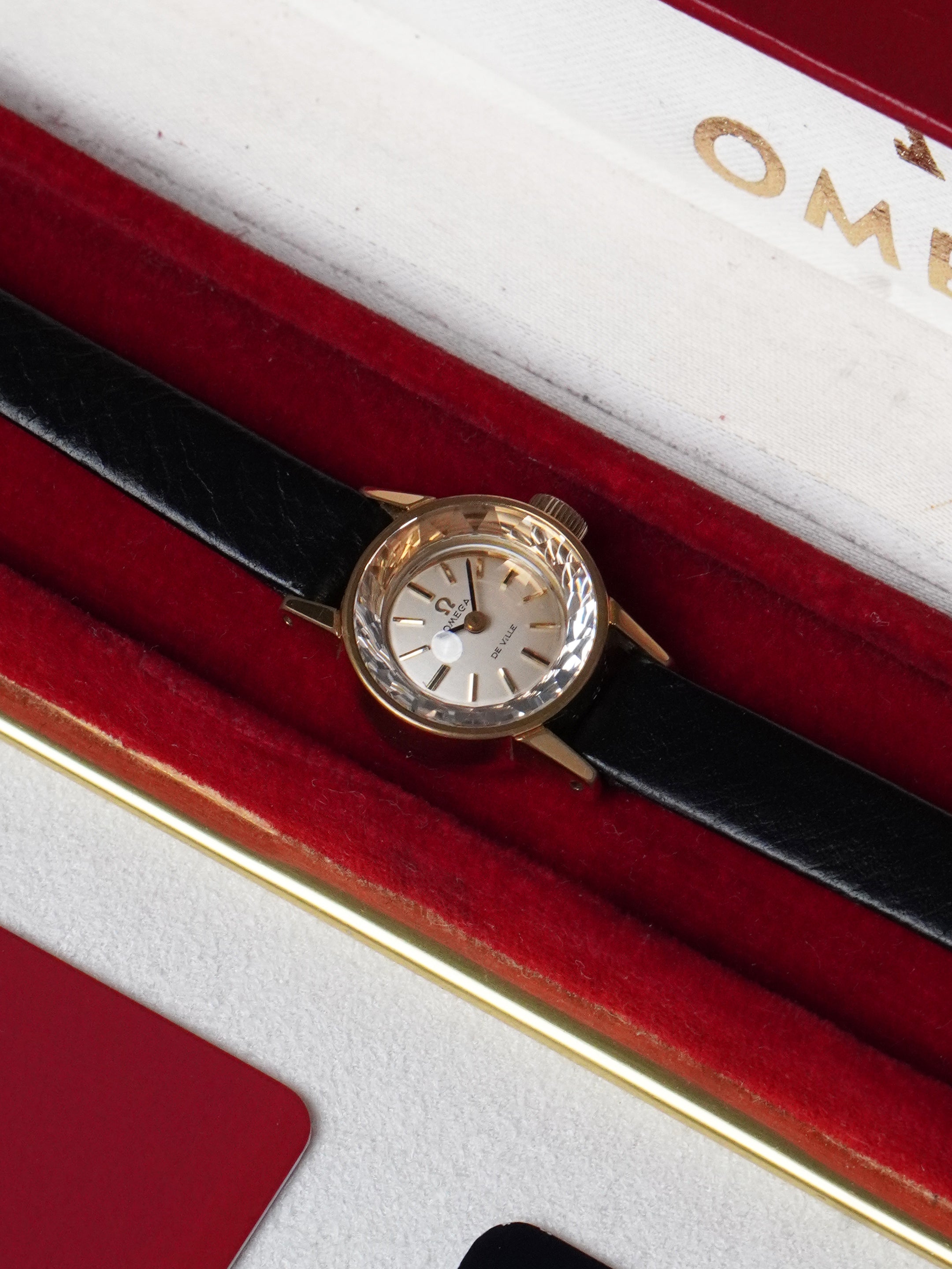 Omega De Ville 511.166 - Gold-Plated, Champagne Dial, Manual, Original Box (1970)
