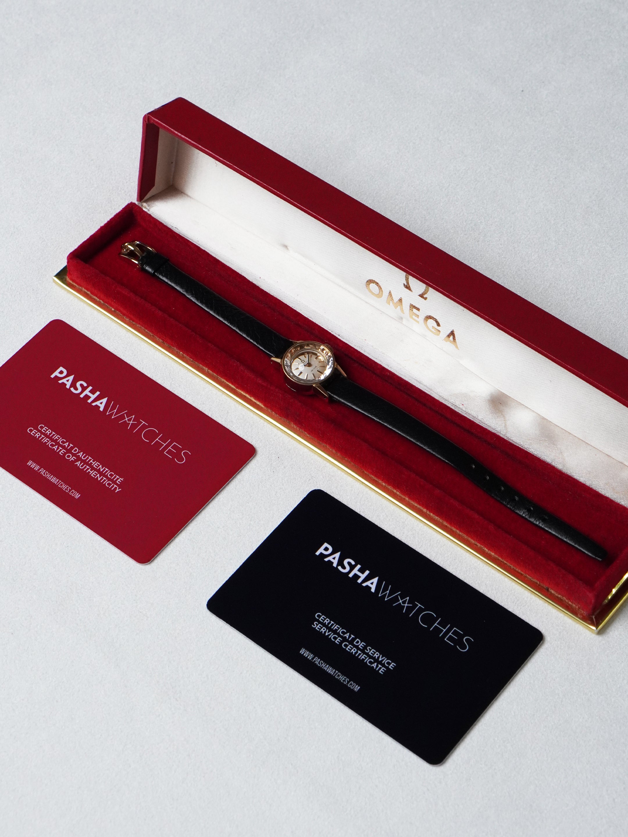 Omega De Ville 511.166 - Gold-Plated, Champagne Dial, Manual, Original Box (1970)