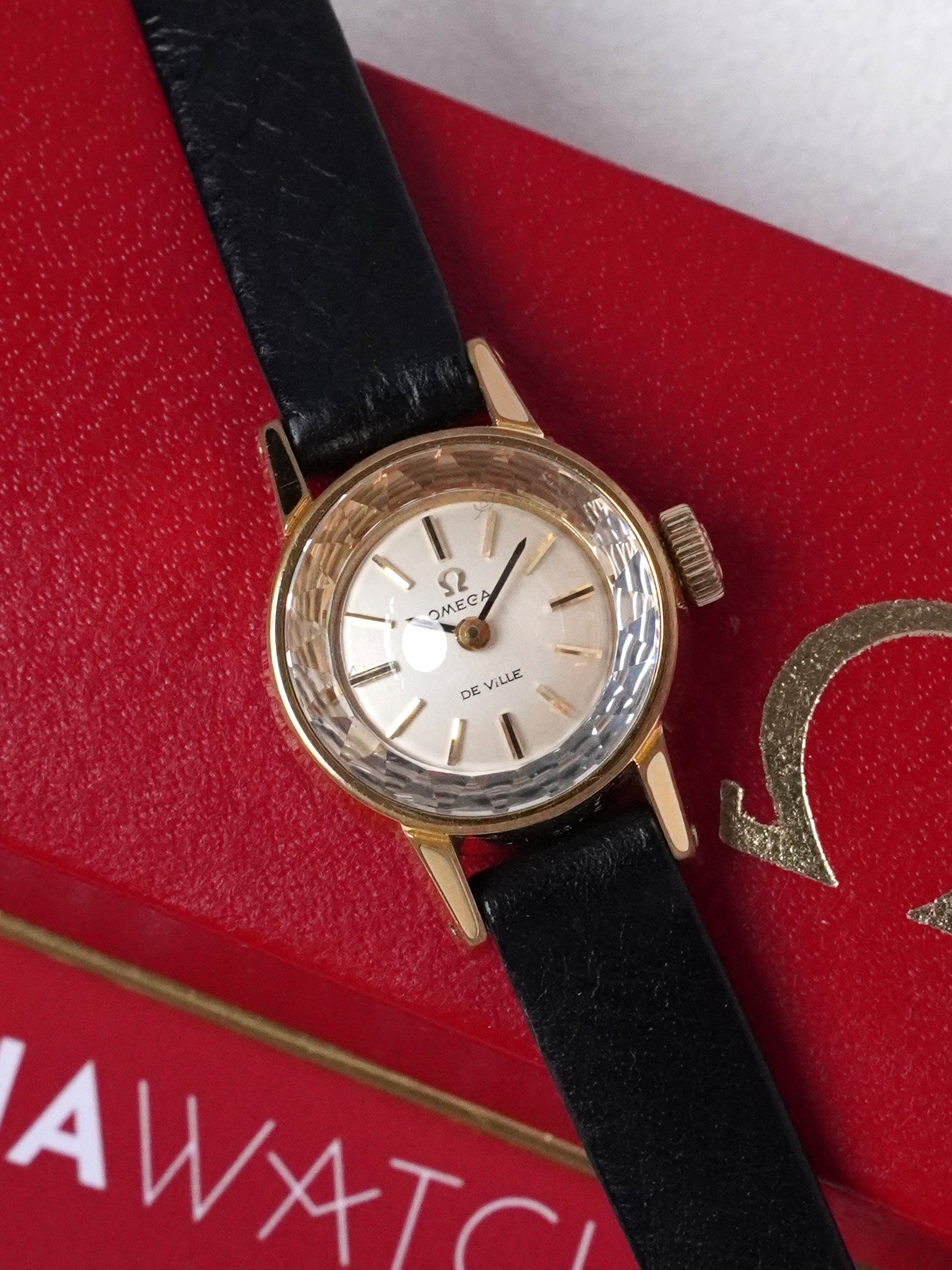 Omega De Ville 511.166 - Gold-Plated, Champagne Dial, Manual, Original Box (1970)
