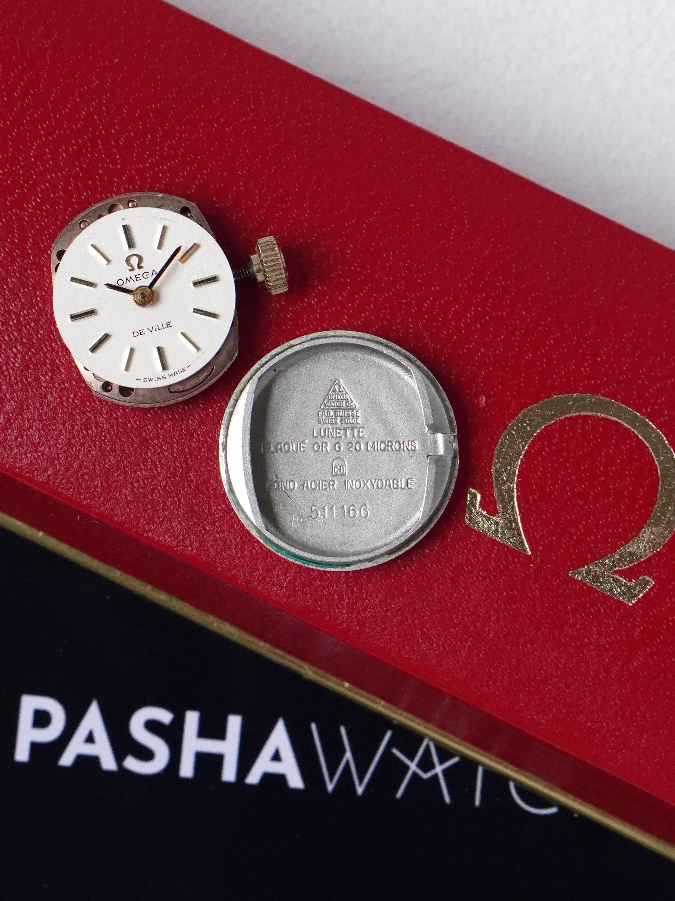 Omega De Ville 511.166 - Gold-Plated, Champagne Dial, Manual, Original Box (1970)