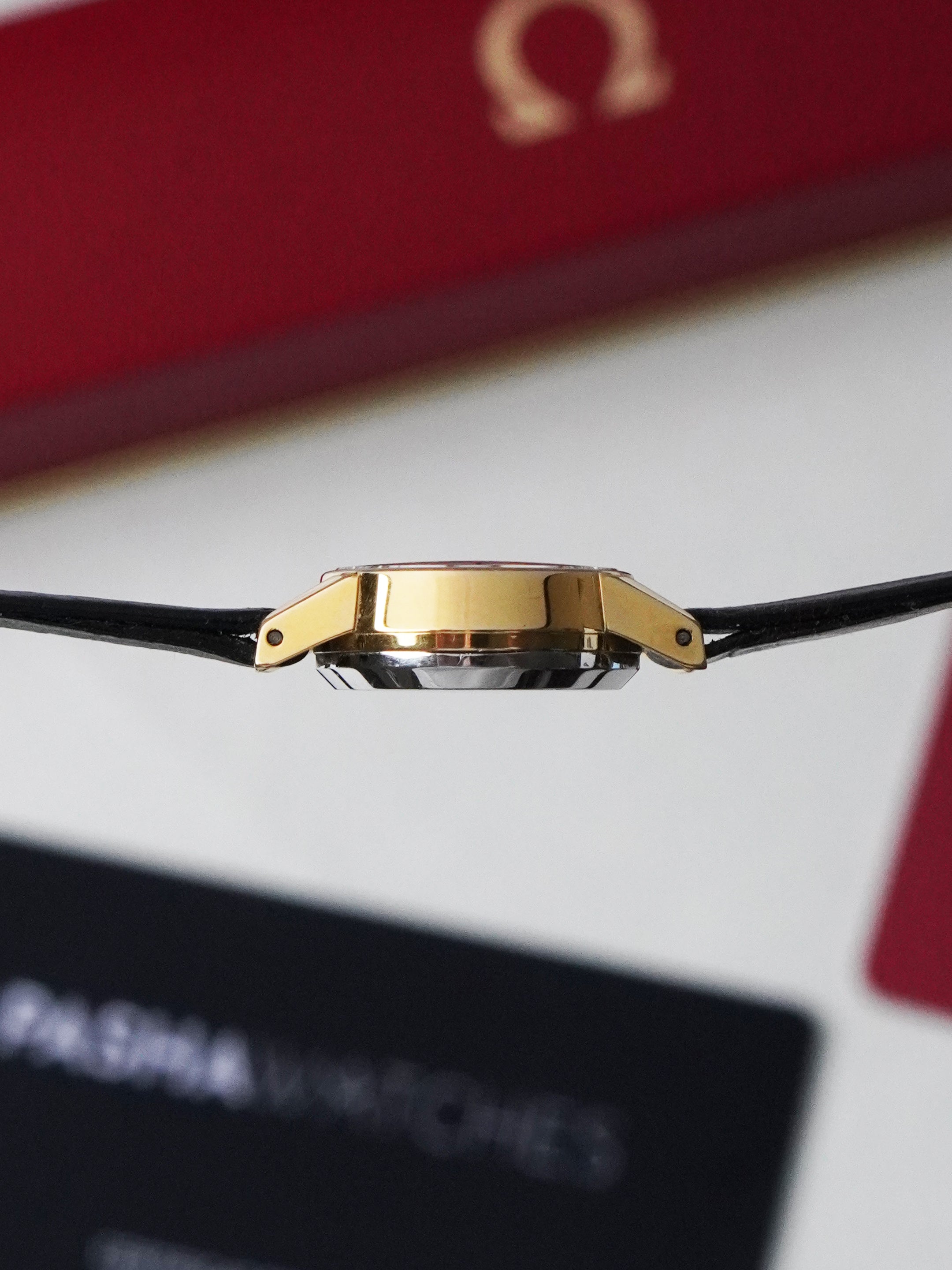 Omega De Ville 511.166 - Gold-Plated, Champagne Dial, Manual, Original Box (1970)