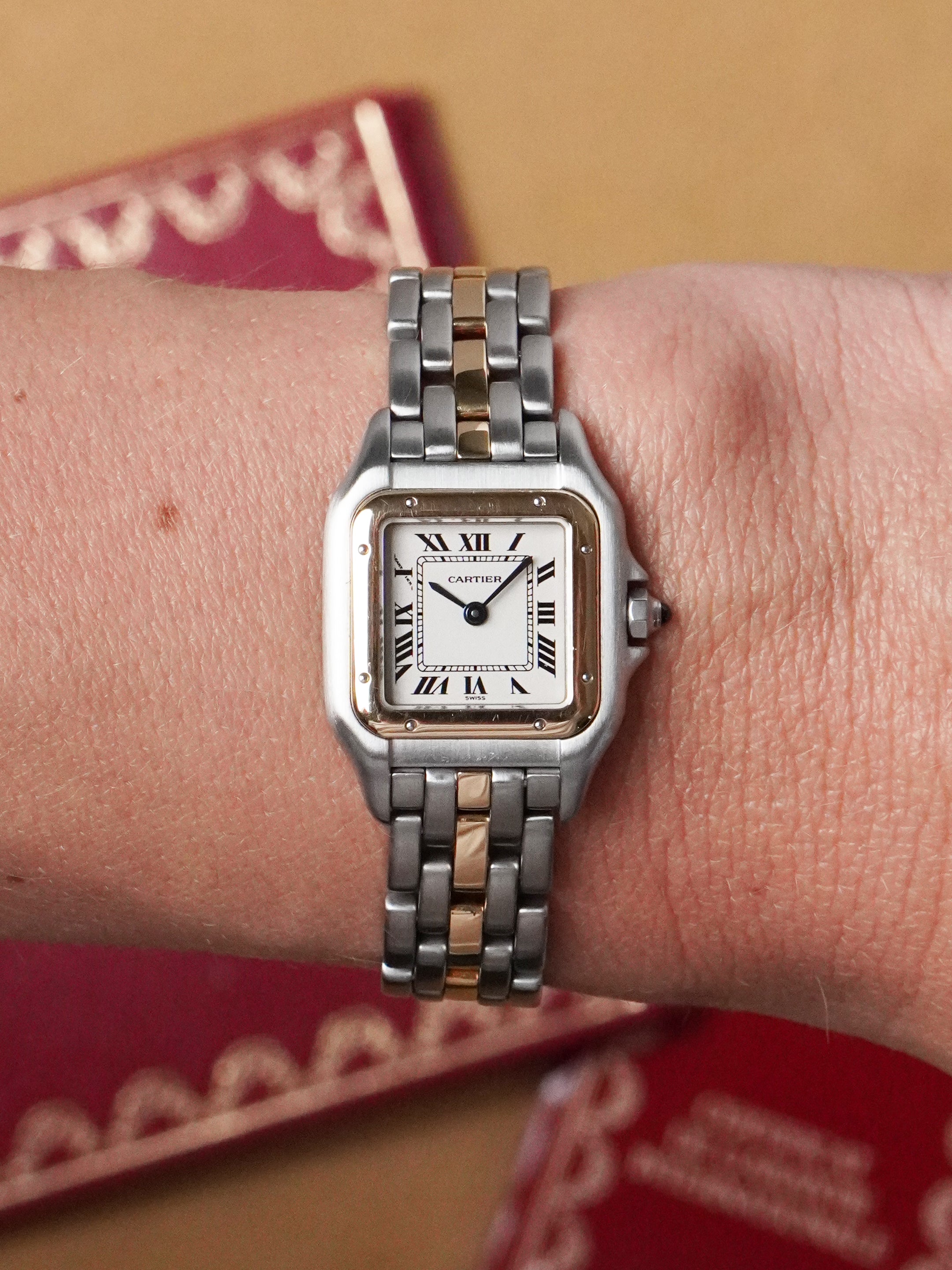 Cartier Panthère 1057917 - Yellow Gold & Steel, Cream Dial, Quartz