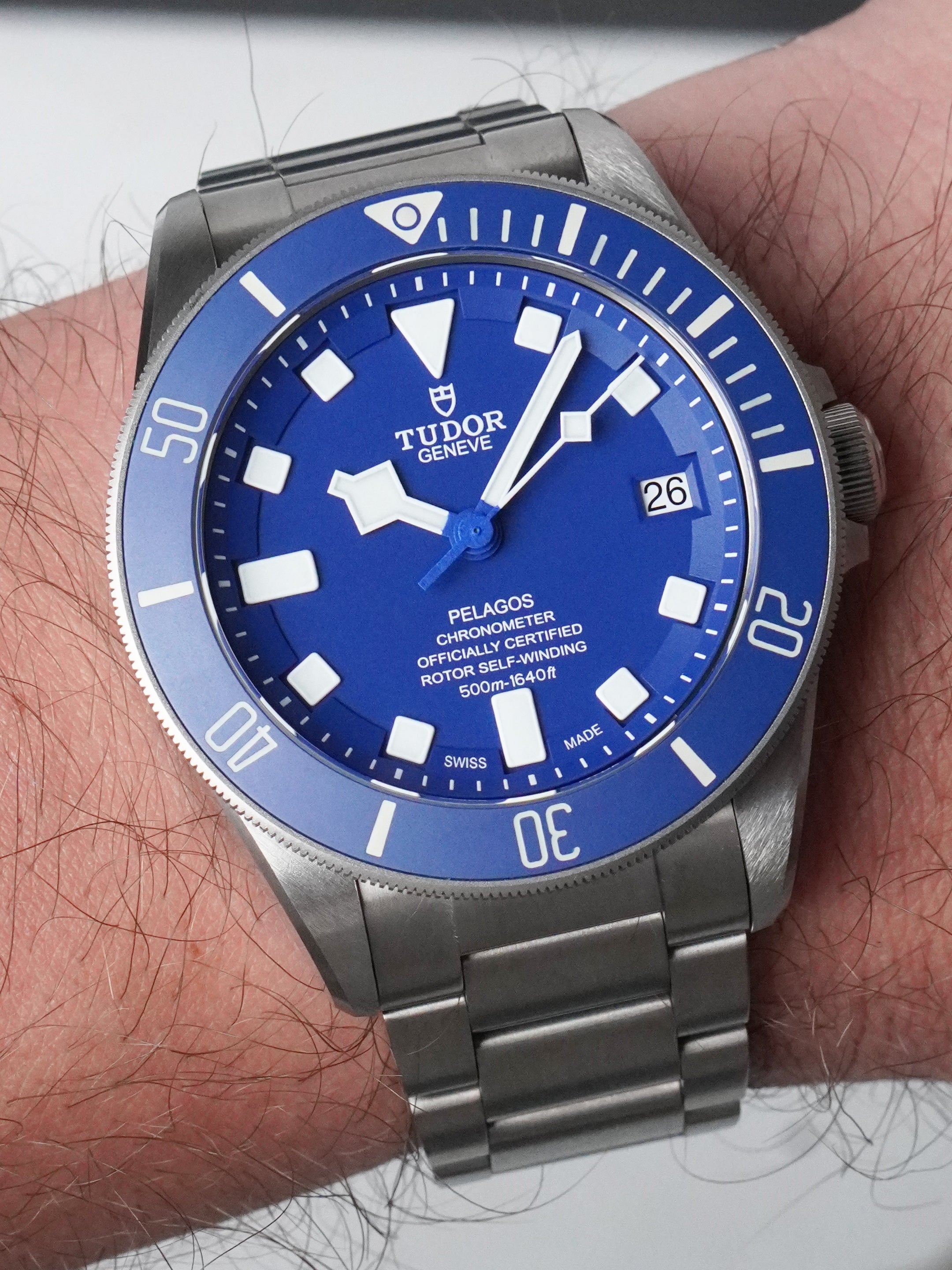 Tudor Pelagos 25600TB - Titanium, Blue Dial, Automatic, Full Set (2020)