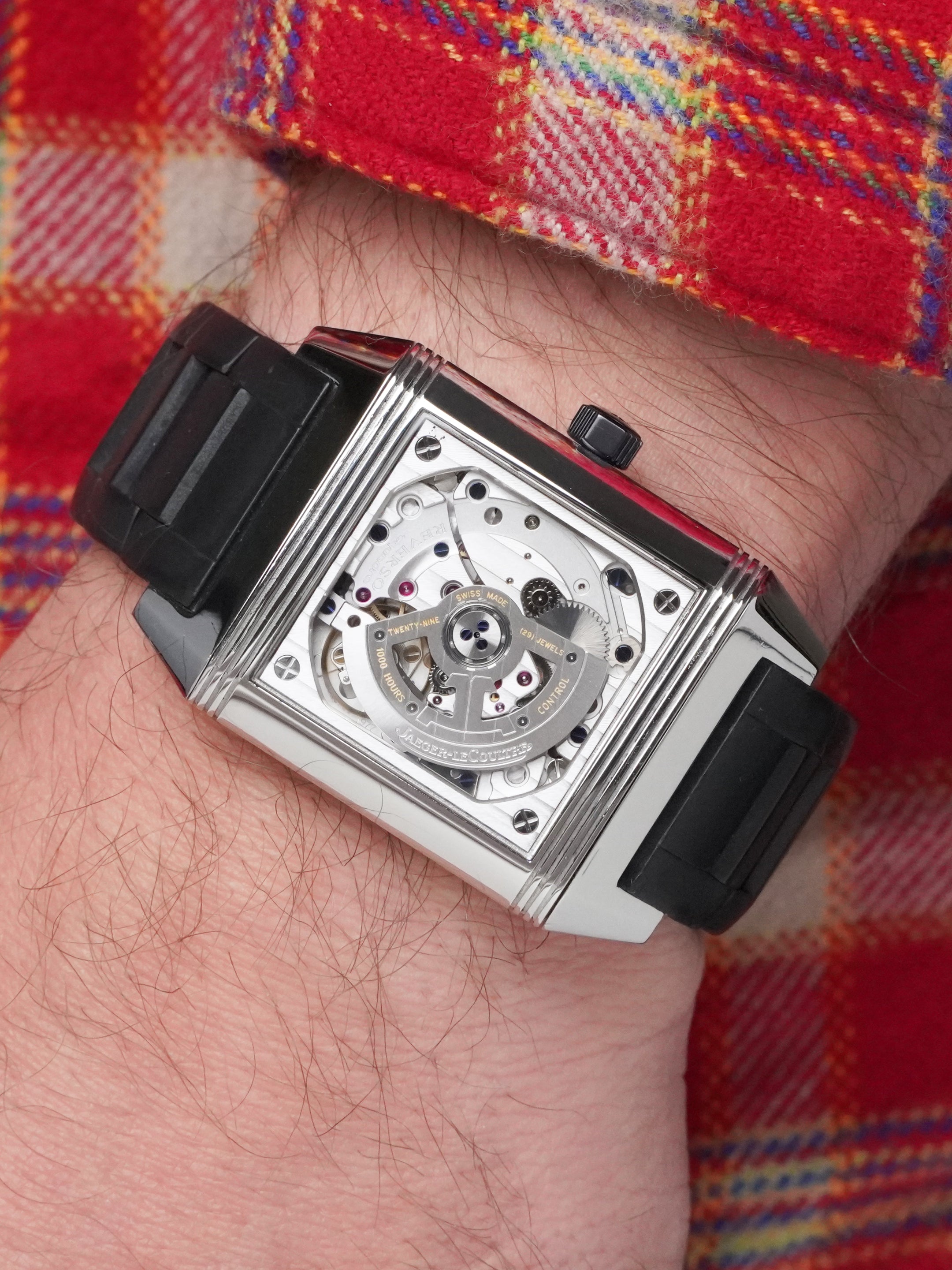 Jaeger-LeCoultre Reverso Squadra Hometime 230.8.77 - Full Set (2009)