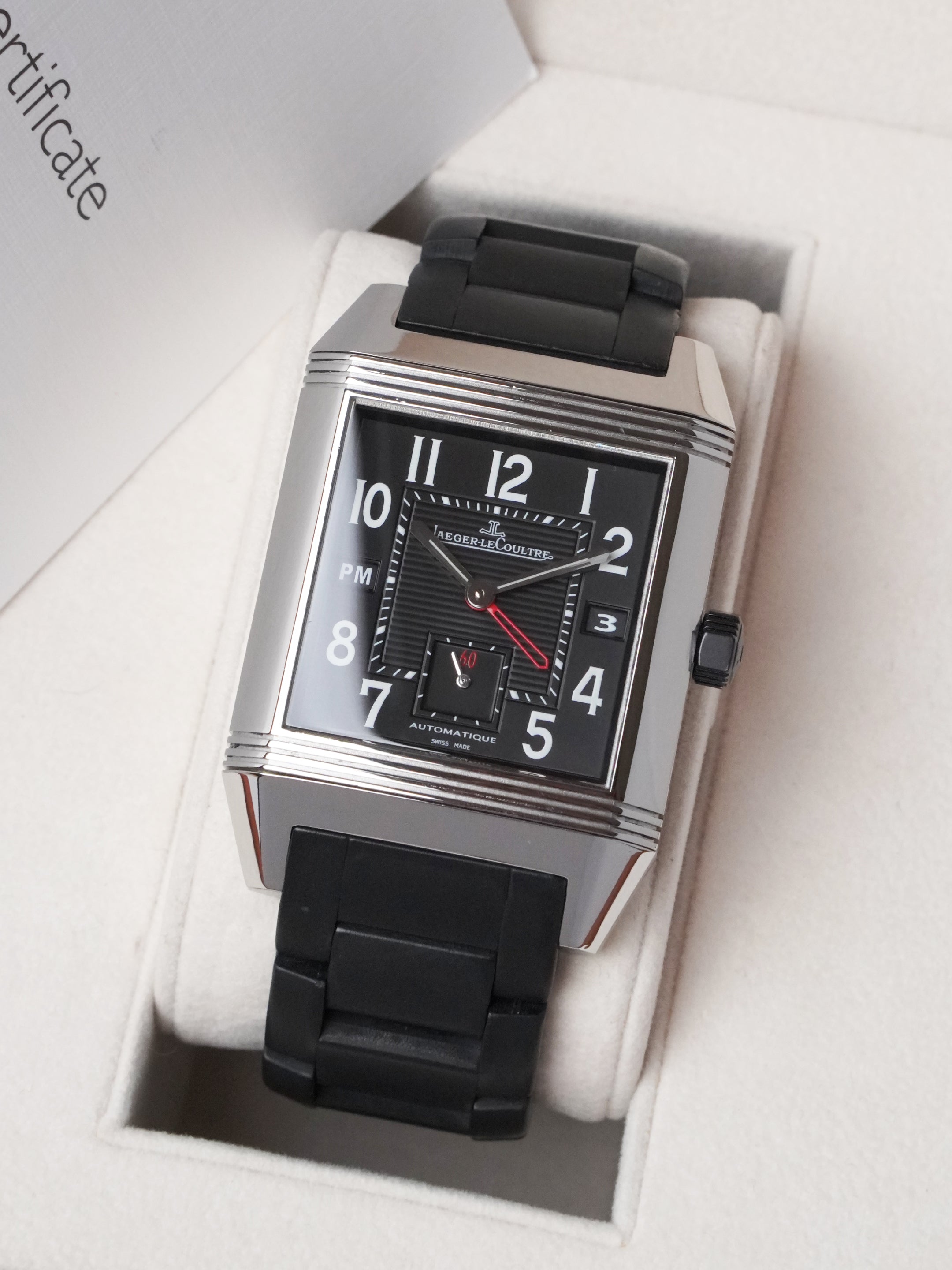 Jaeger-LeCoultre Reverso Squadra Hometime 230.8.77 - Full Set (2009)