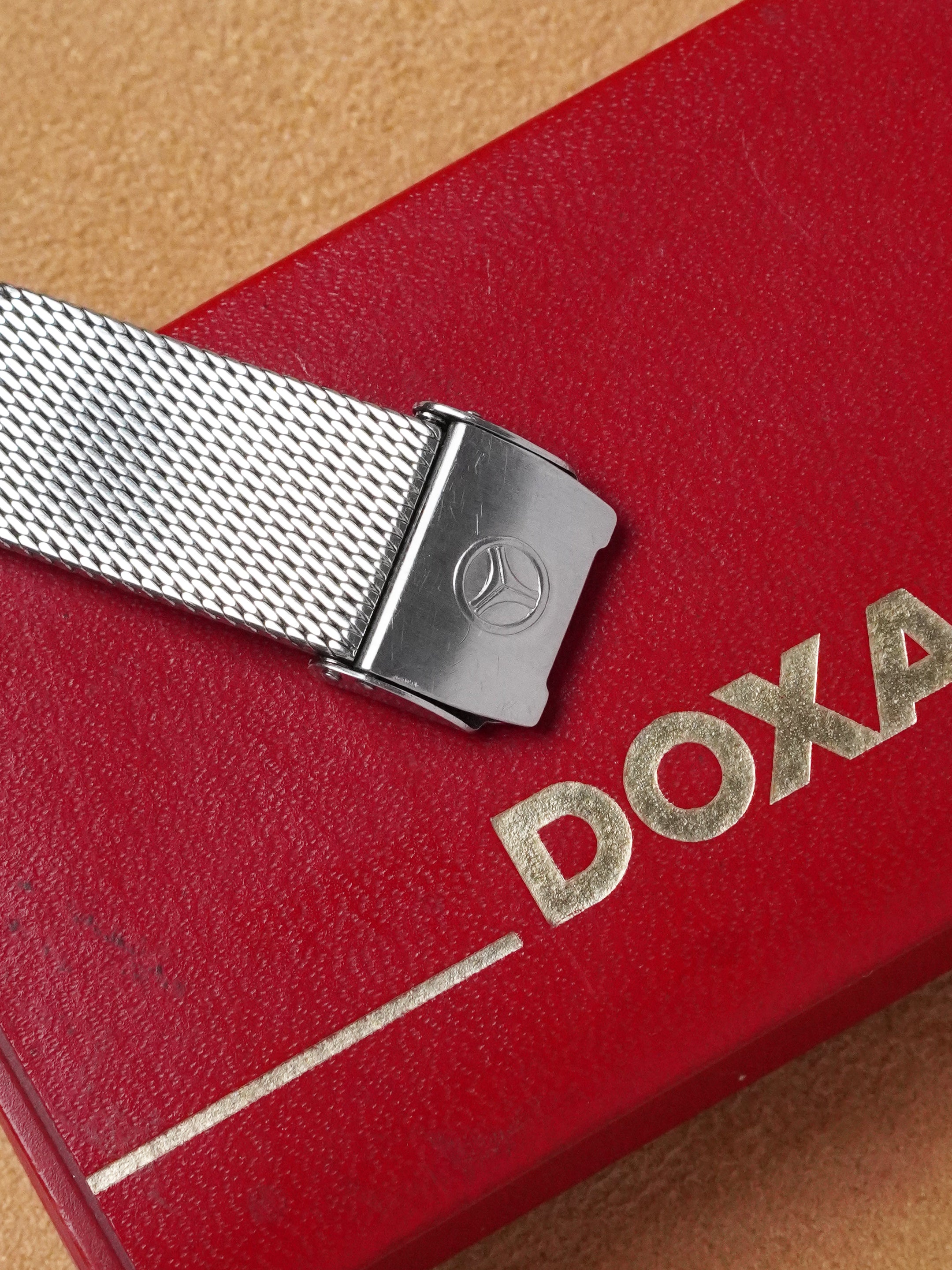 Doxa by Synchron Stratoquartz Ellipse - Stainless Steel, Blue Dial, Quartz, Original Box (1976*)