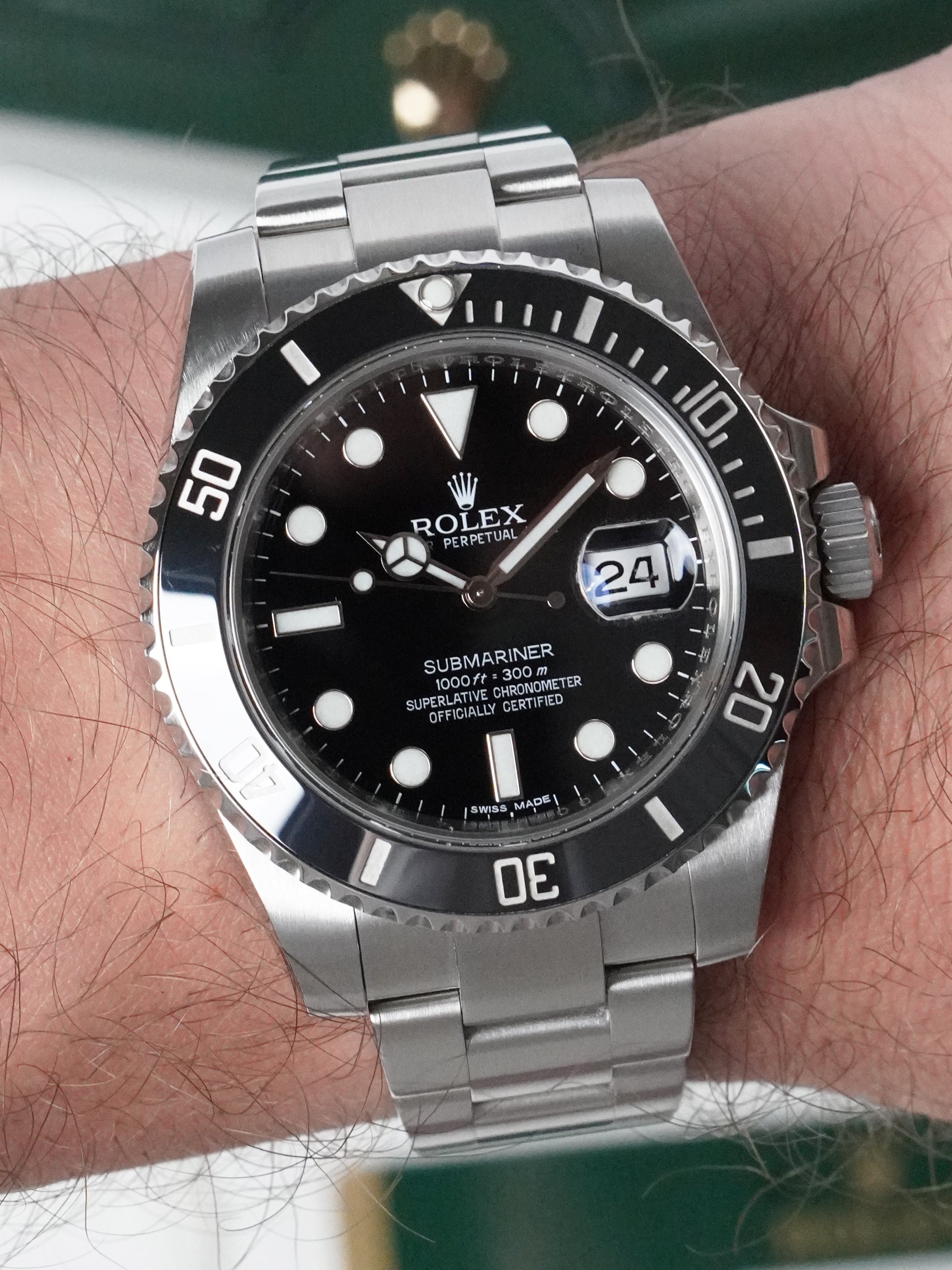 Rolex Submariner Date 116610LN - Stainless Steel, Black Dial, Automatic, Full Set (2010)