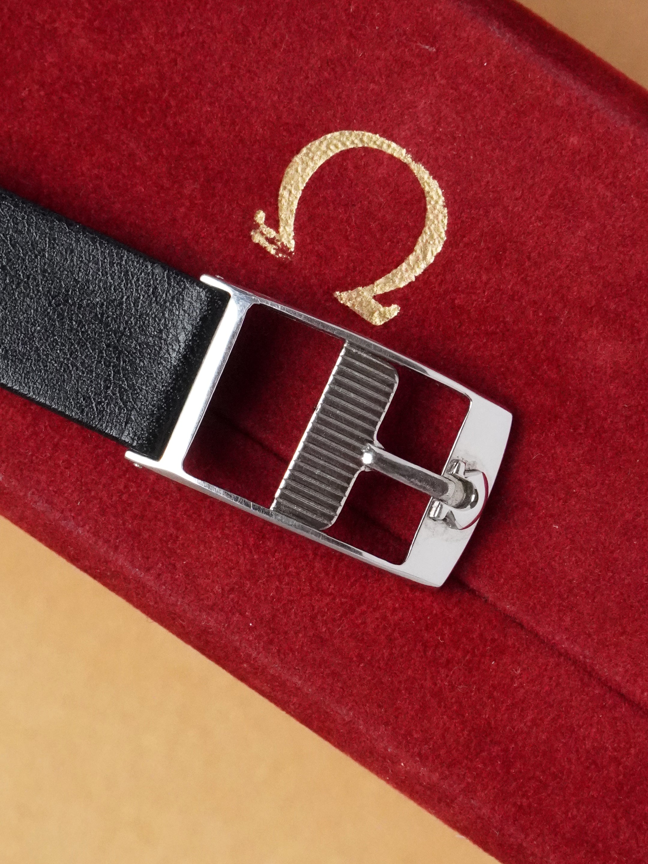Omega De Ville By Andrew Grima 5110383 - Gold-Plated, Blue Dial, Automatic, Box (1973)