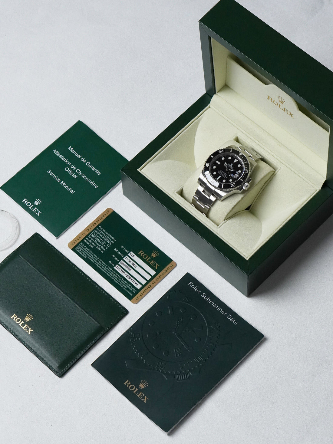 Rolex Submariner Date 116610LN - Stainless Steel, Black Dial, Automatic, Full Set (2010)